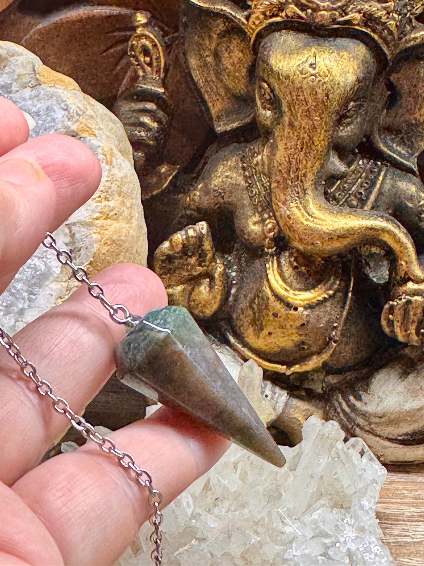Pendule en Agate Indienne