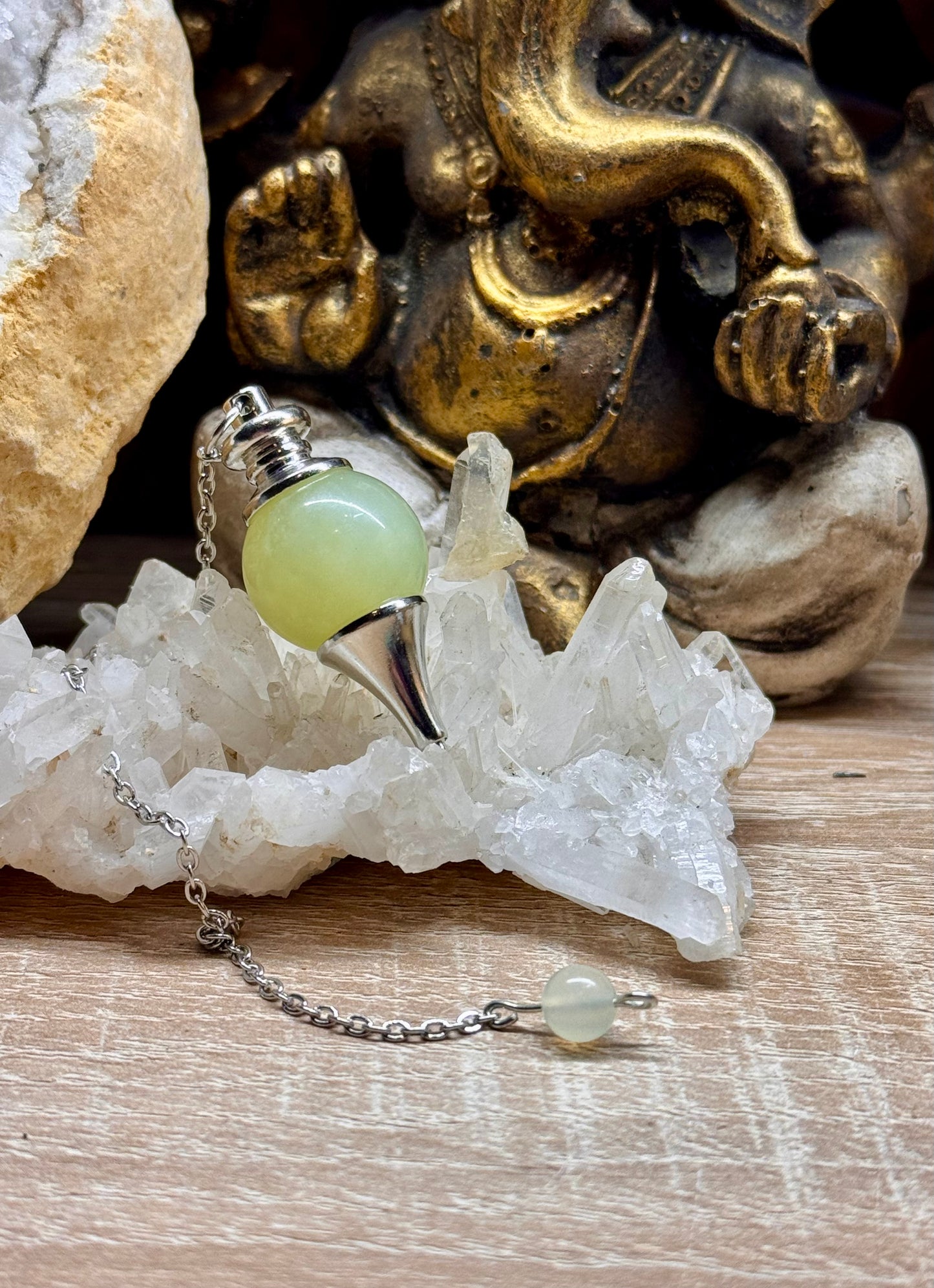 Pendule sphérique en Jade