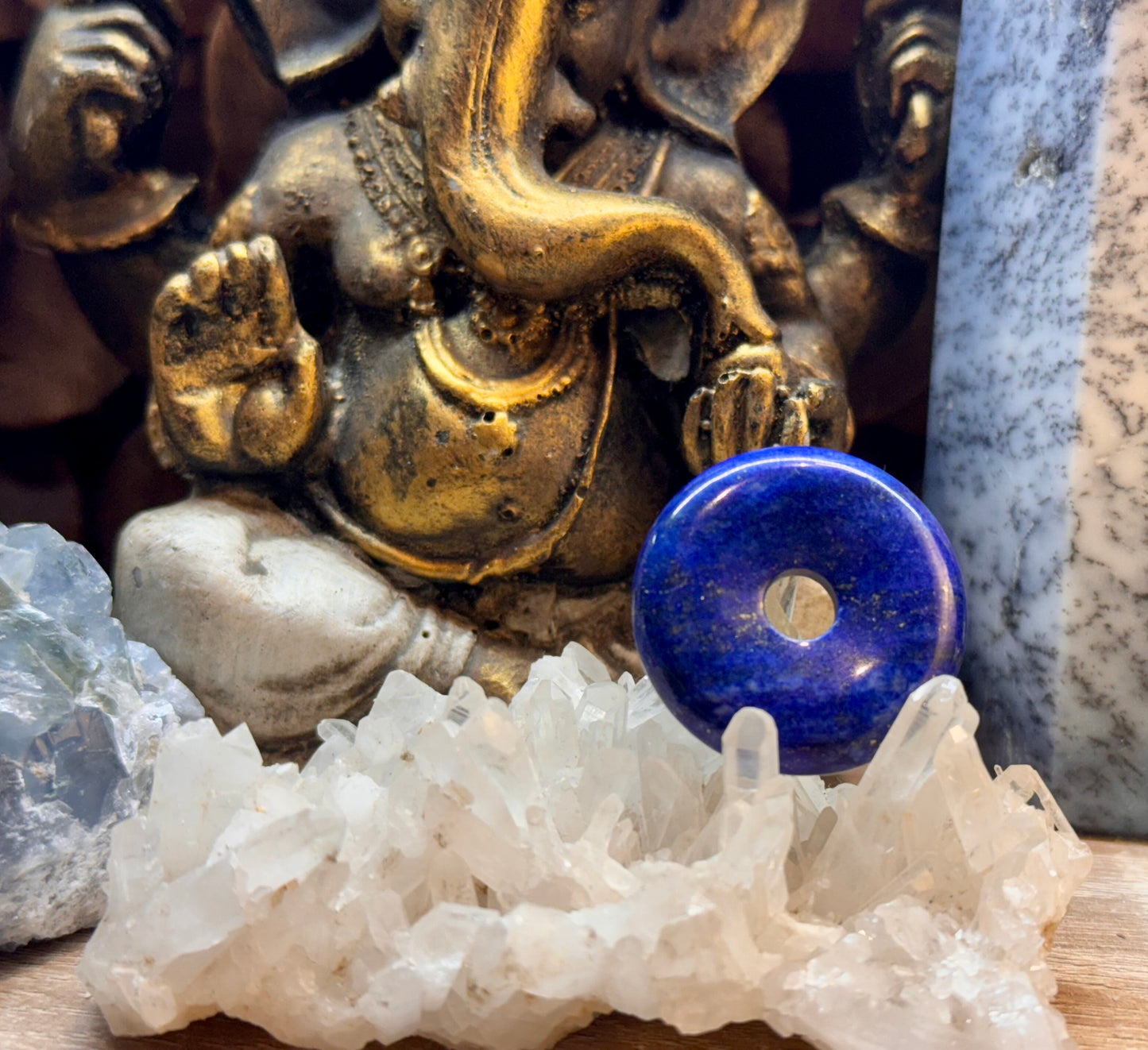 Donut en lapis-lazuli