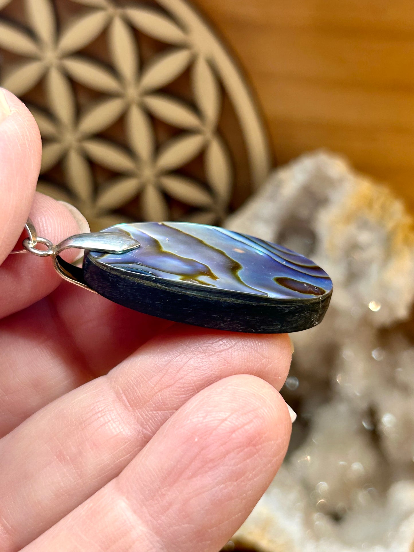 Pendentif d’abalone