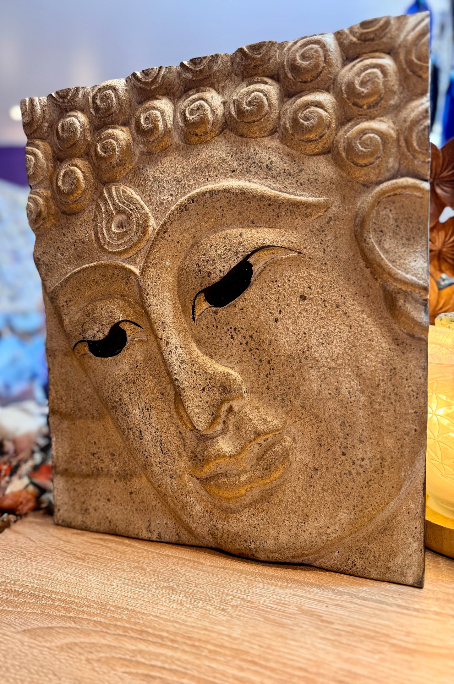 Cadre Bouddha sculpté