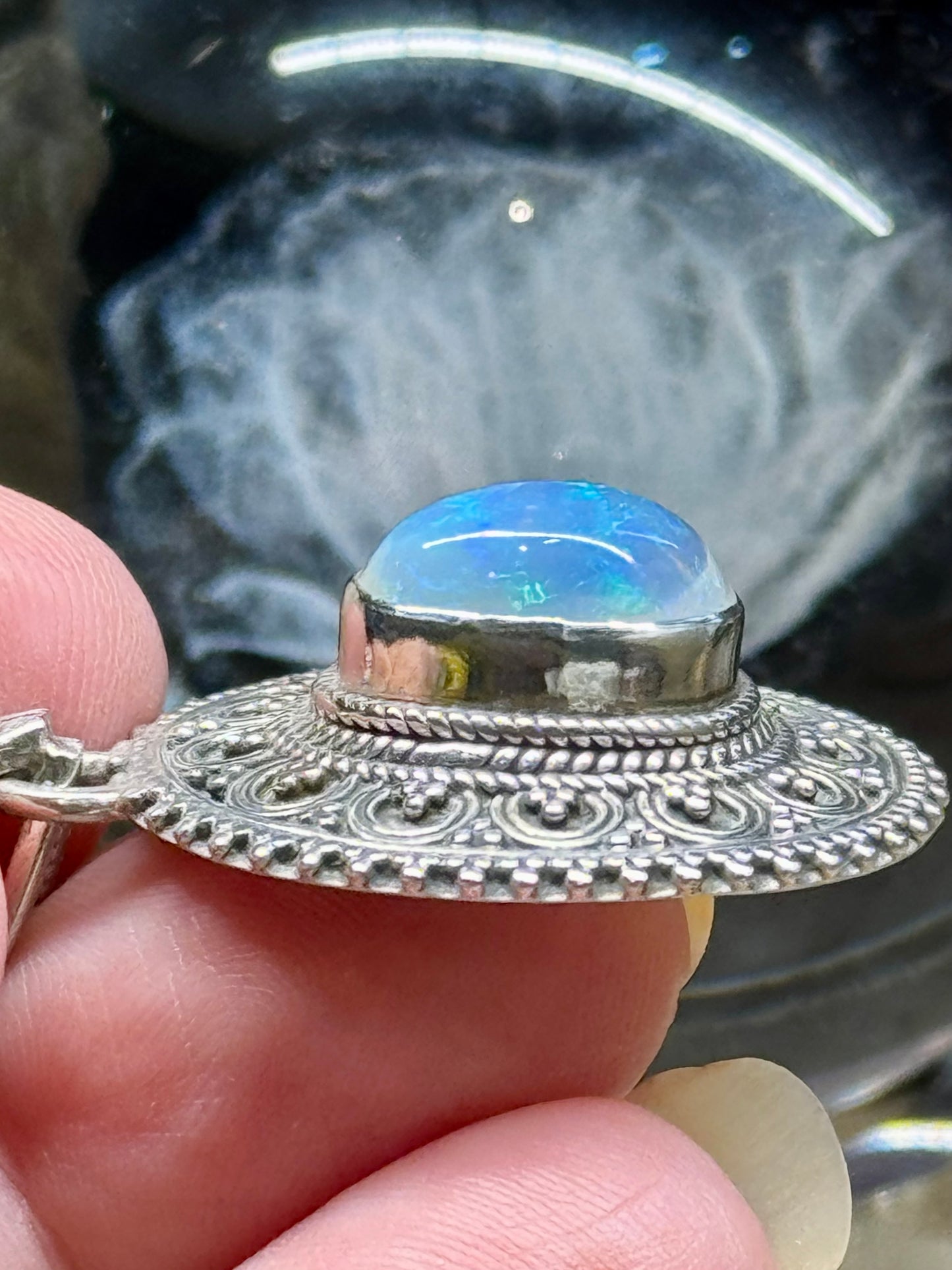 Pendentif bohème d’Opale Welo