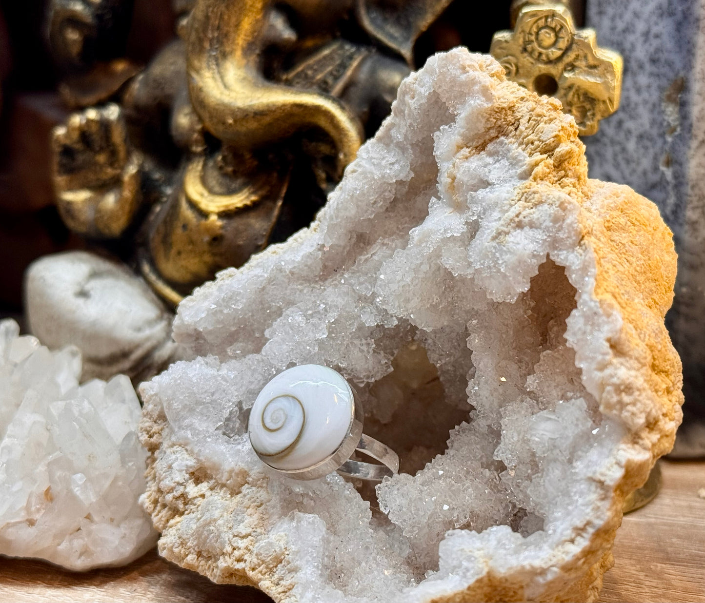 Bague Œil de Shiva - T55