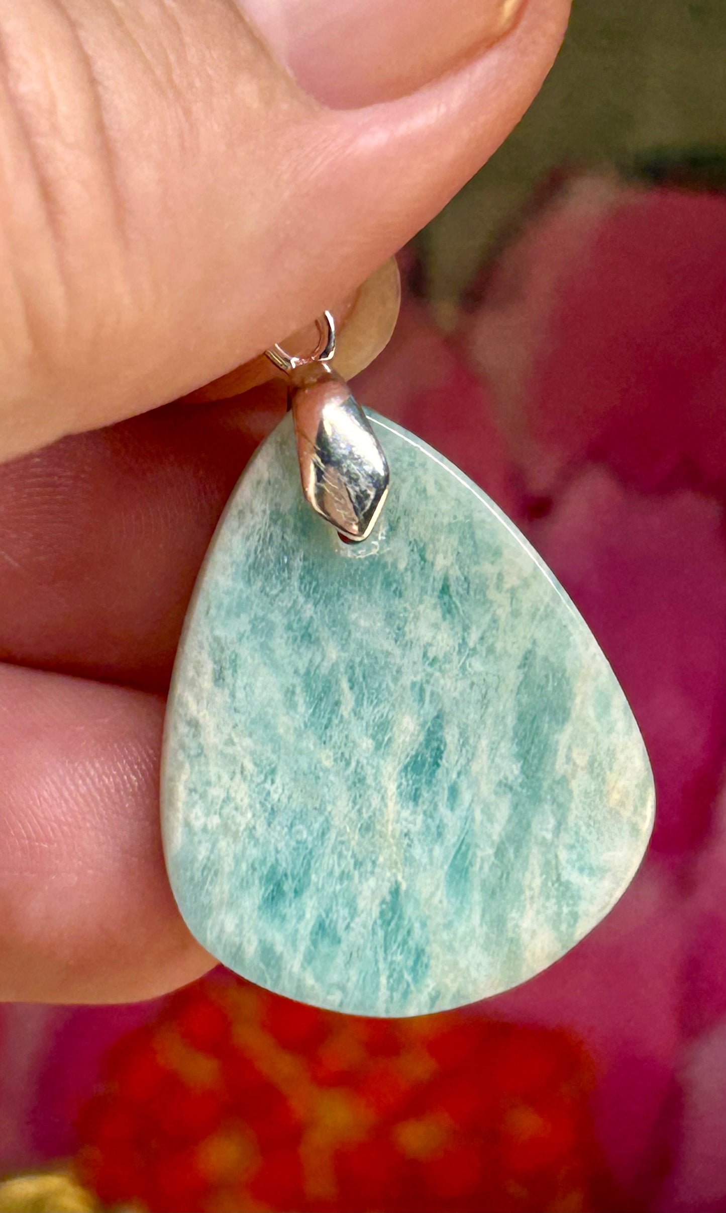 Pendentif d’amazonite