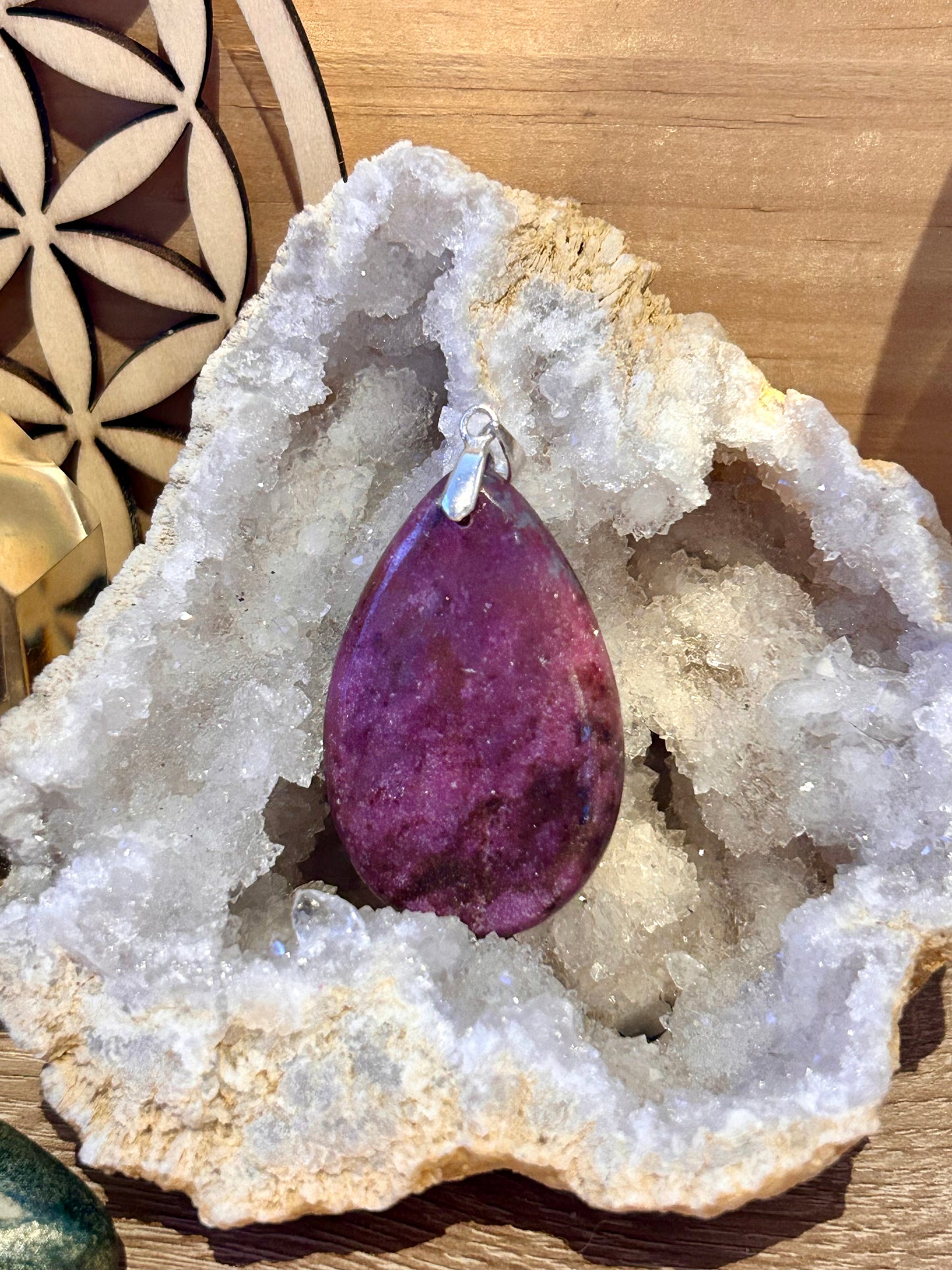 Pendentif de rubis