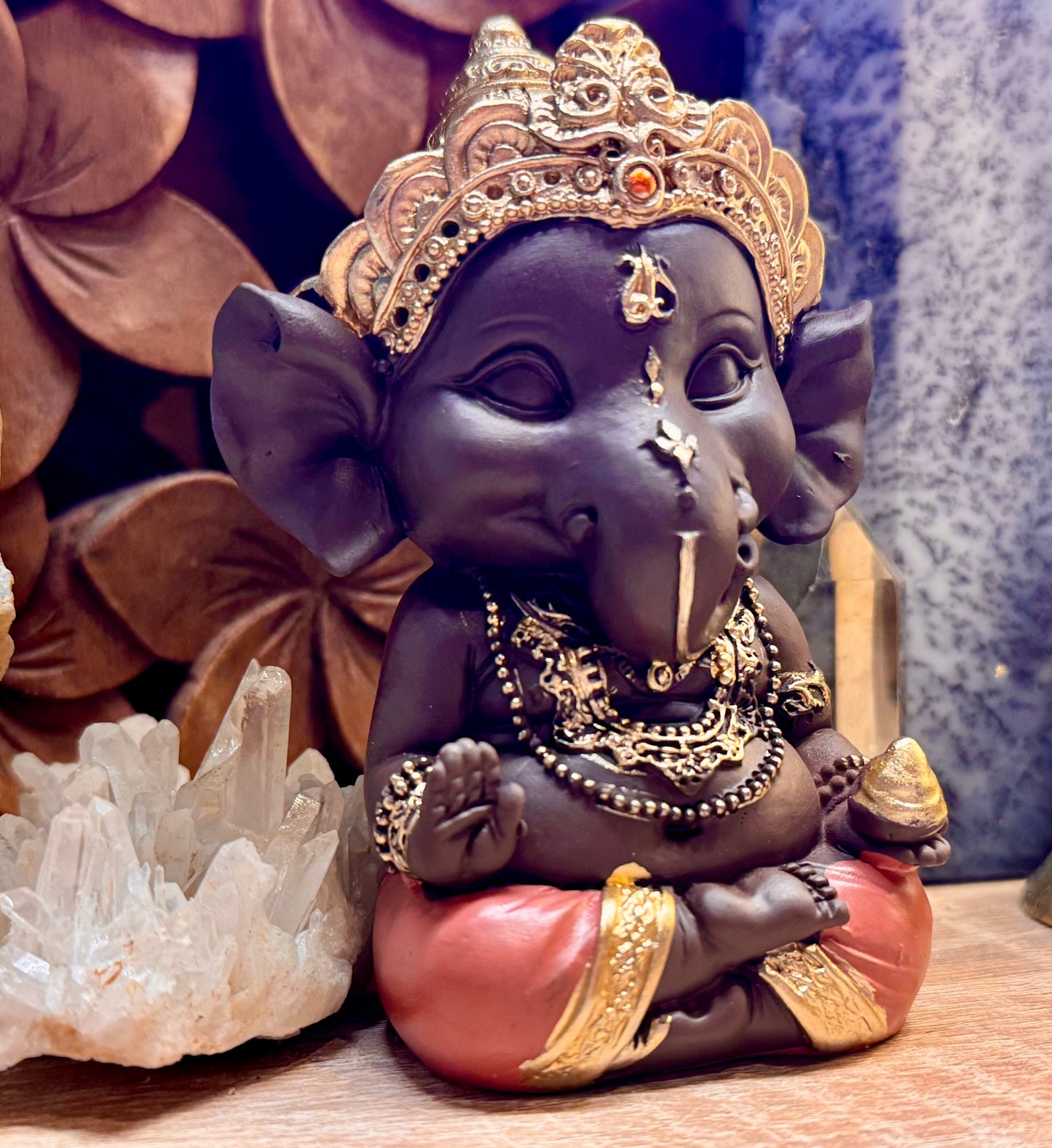 Statuette bébé Ganesh