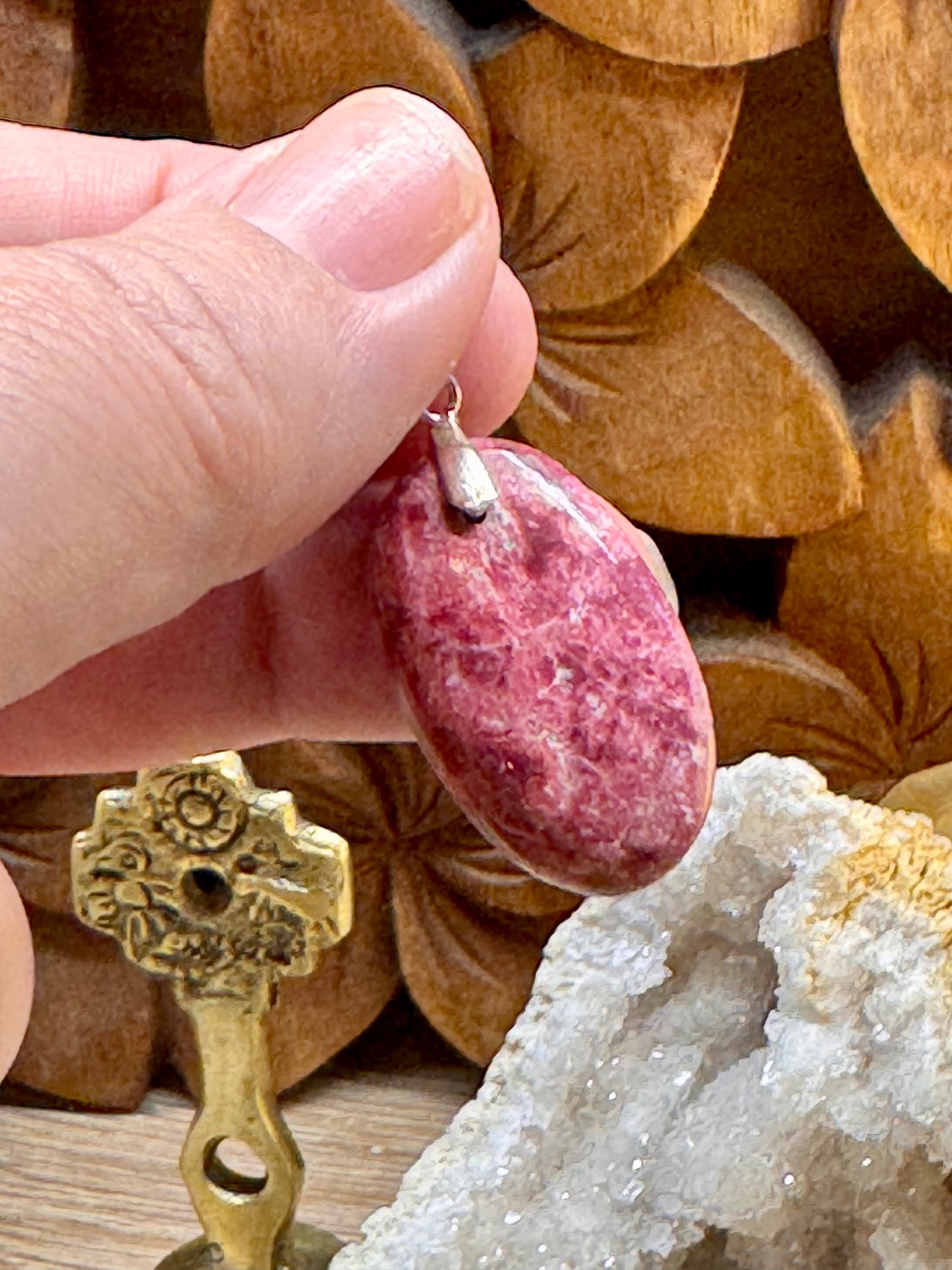 Pendentif de thulite