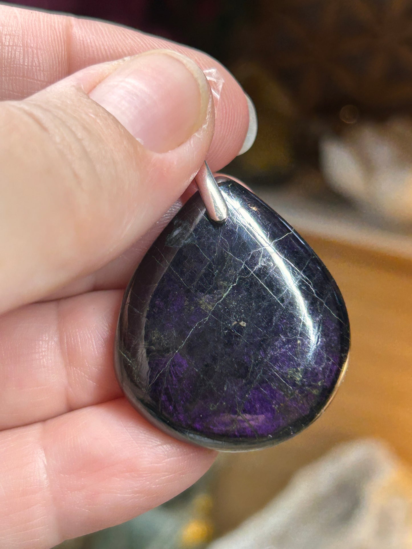 Pendentif de purpurite