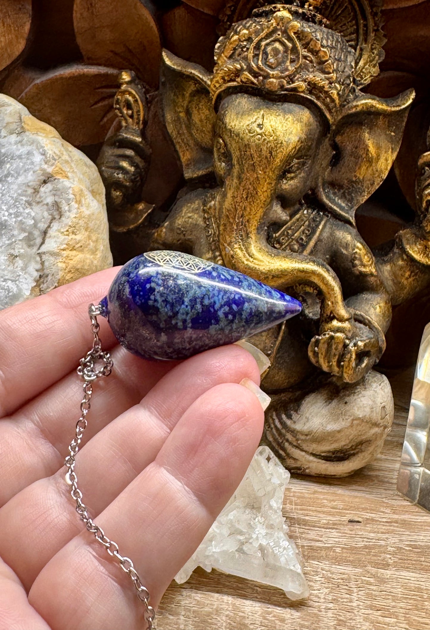 Pendule Goutte Lapis Lazuli