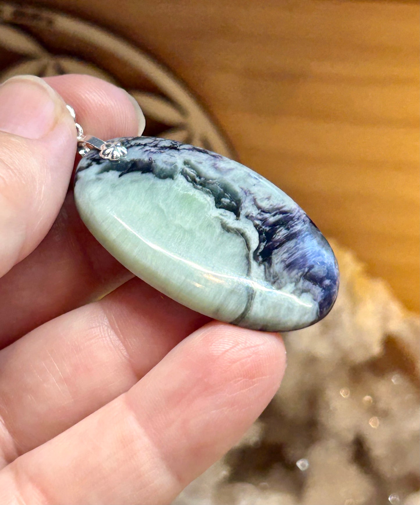 Pendentif de kammererite