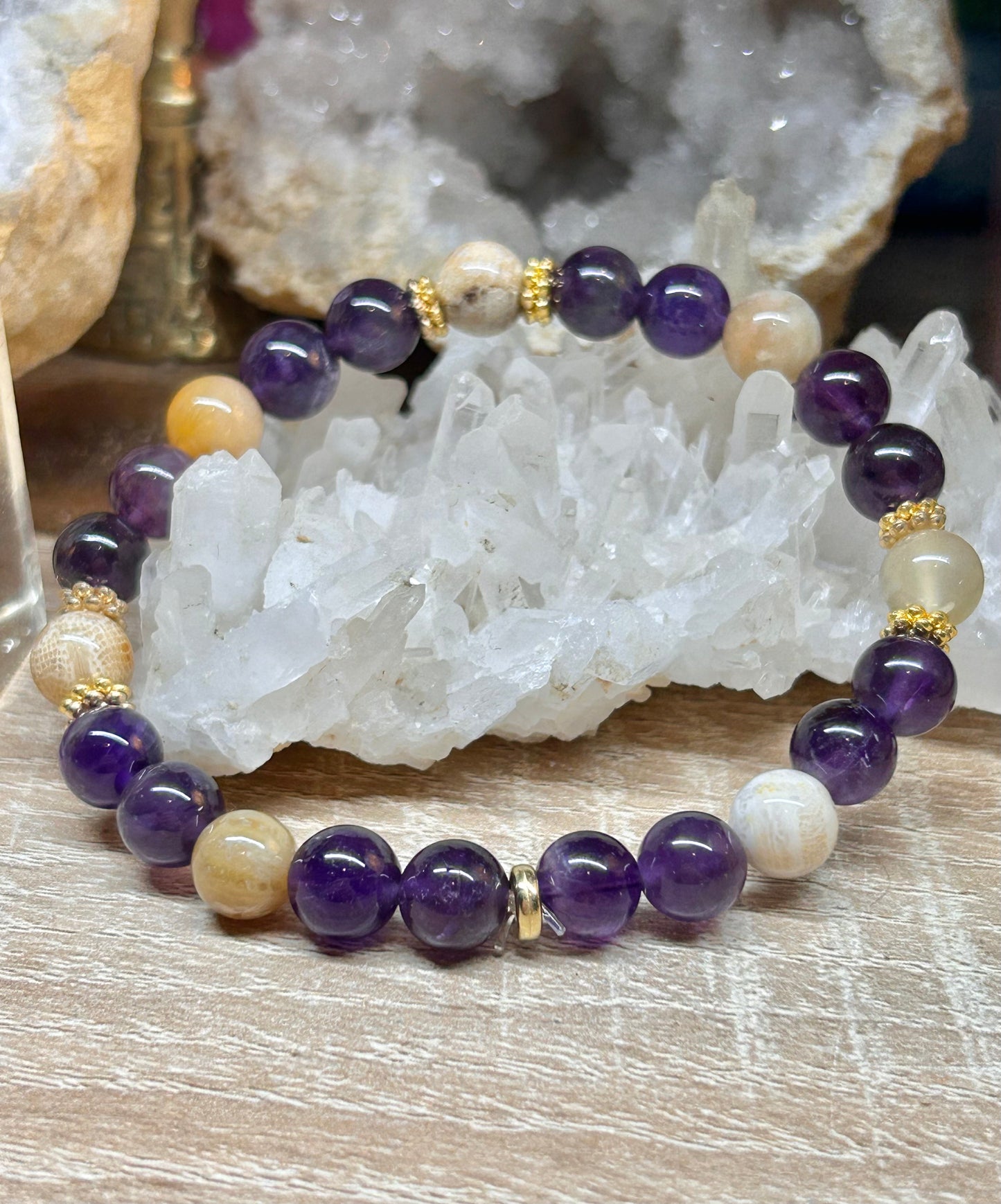 Bracelet de lithothérapie : gestion des émotions
