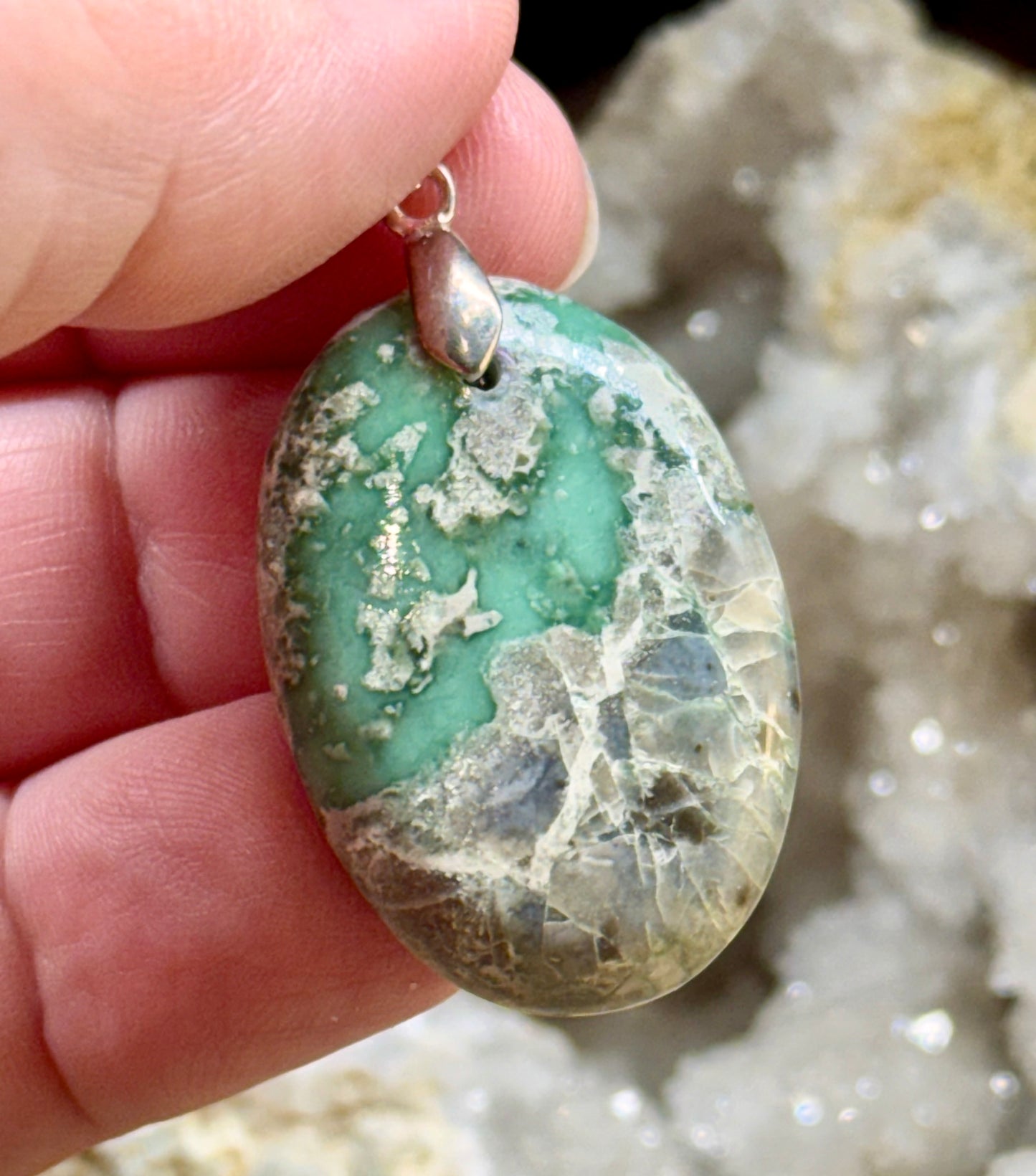 Pendentif de variscite