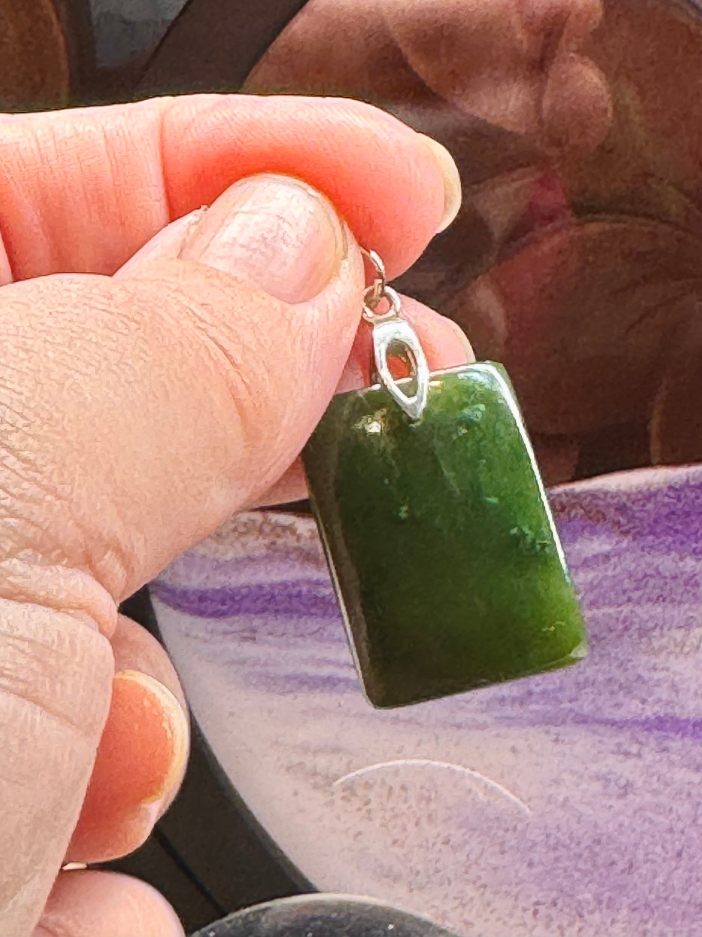 Pendentif de Jade Néphrite