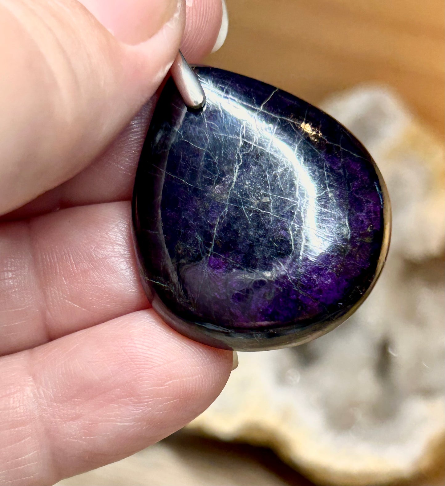 Pendentif de purpurite