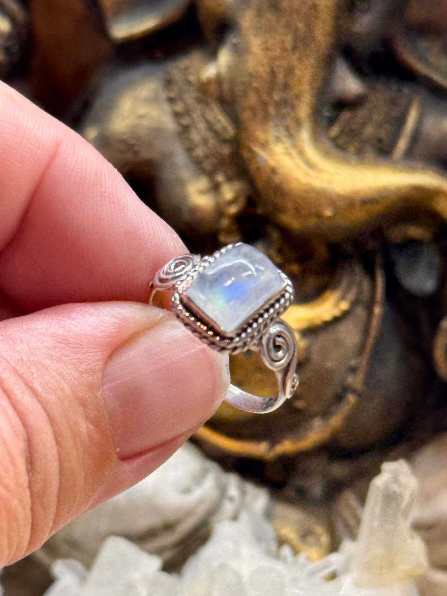 Bague Pierre de lune T51
