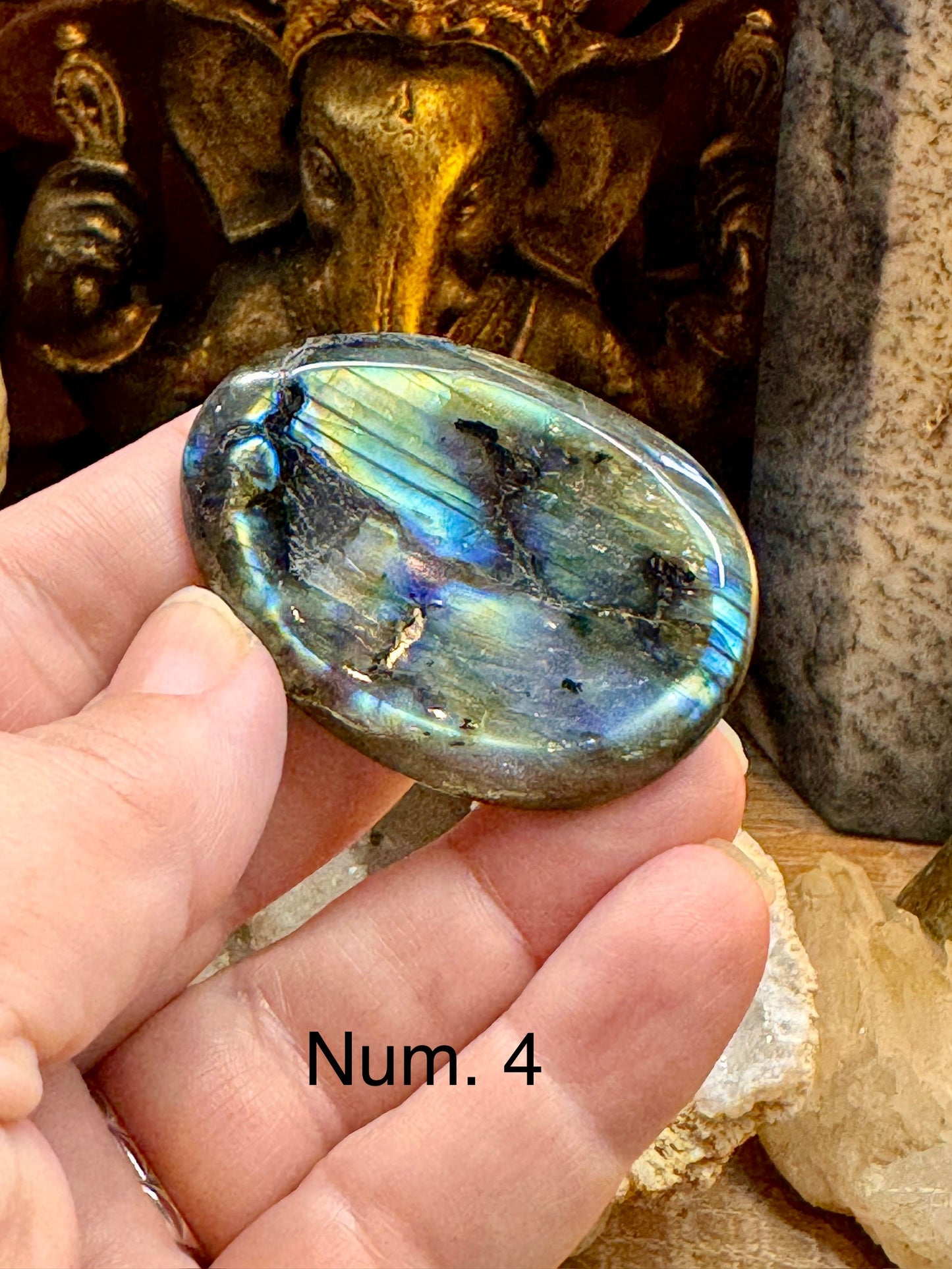 Pierres anti-stress de Labradorite
