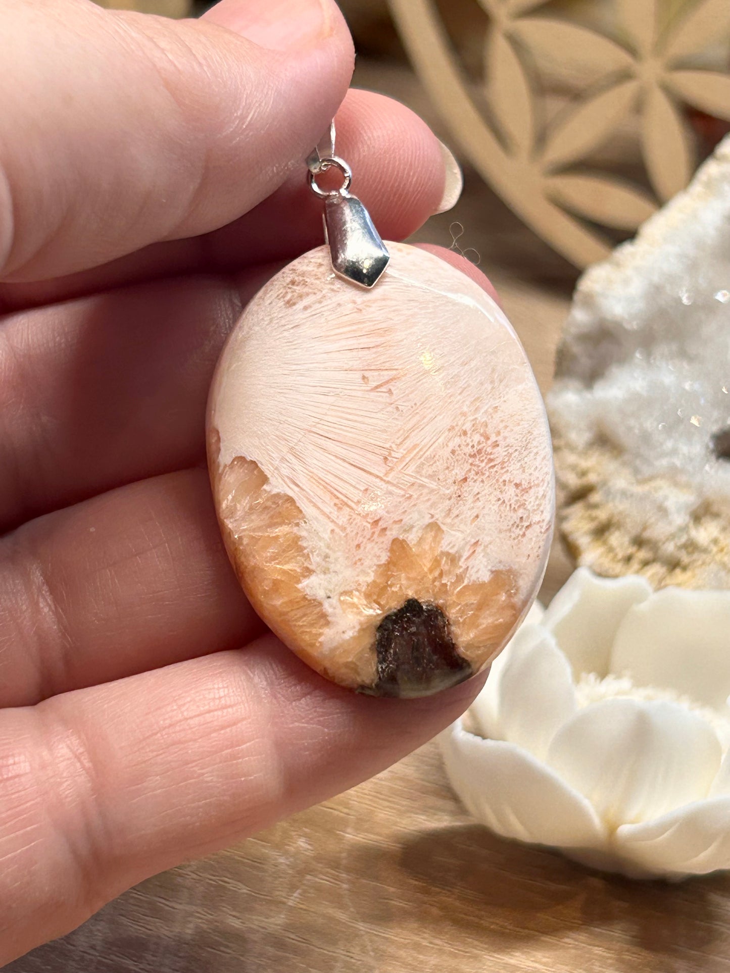 Pendentif de scolécite