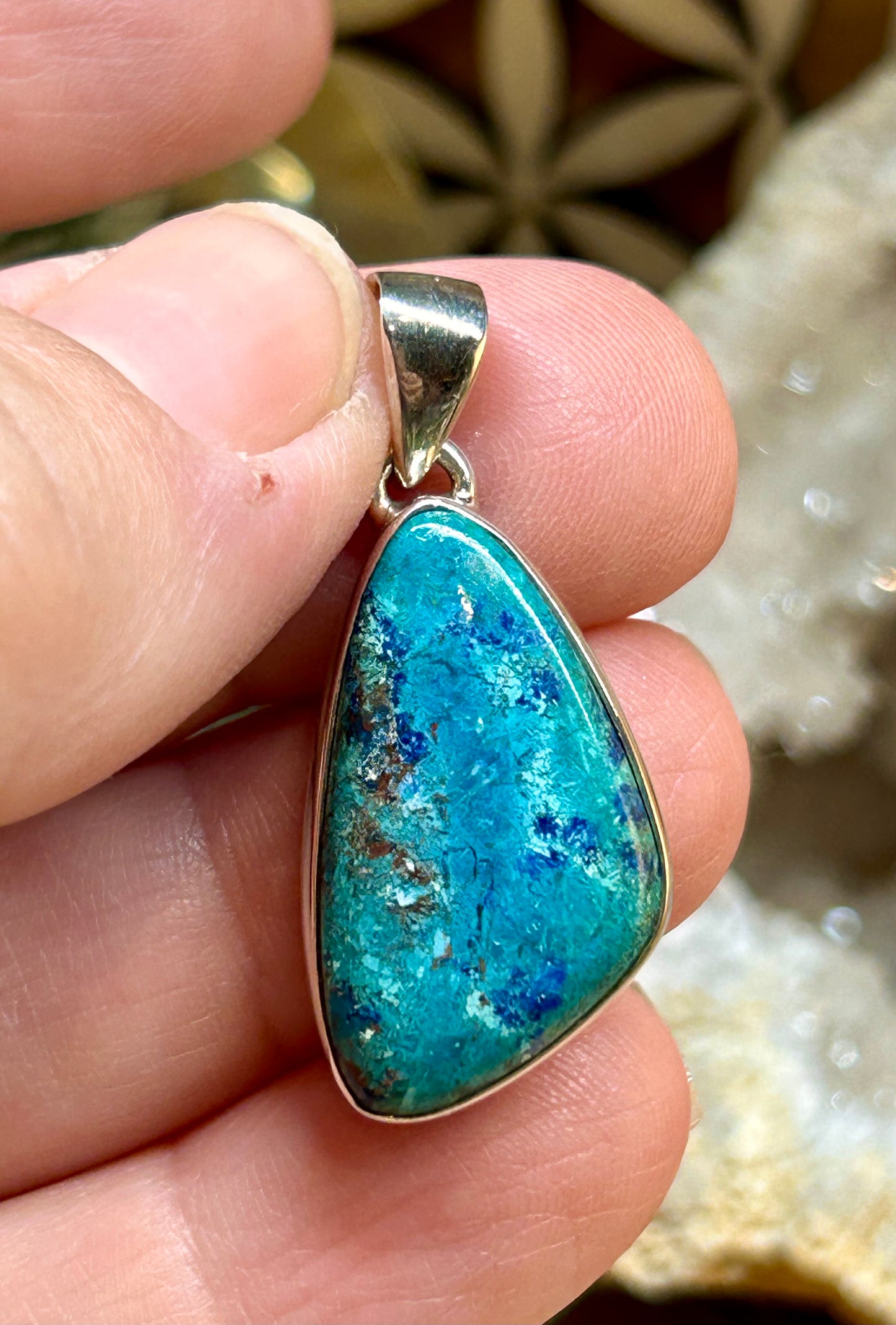Pendentif de shattuckite