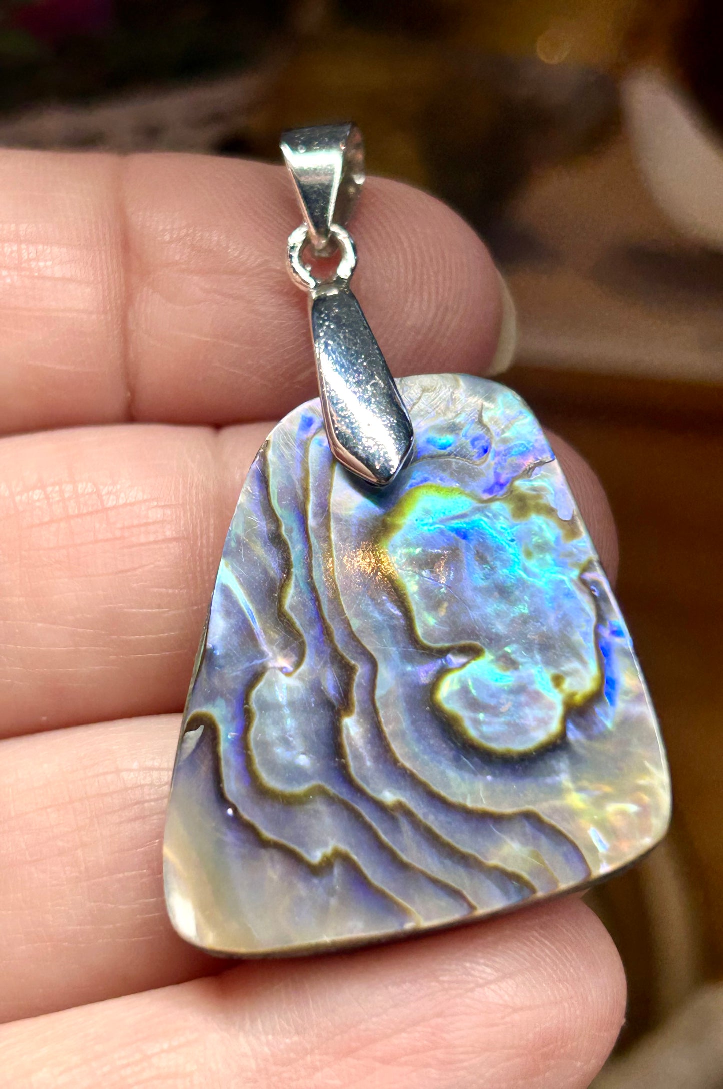 Pendentif d’abalone
