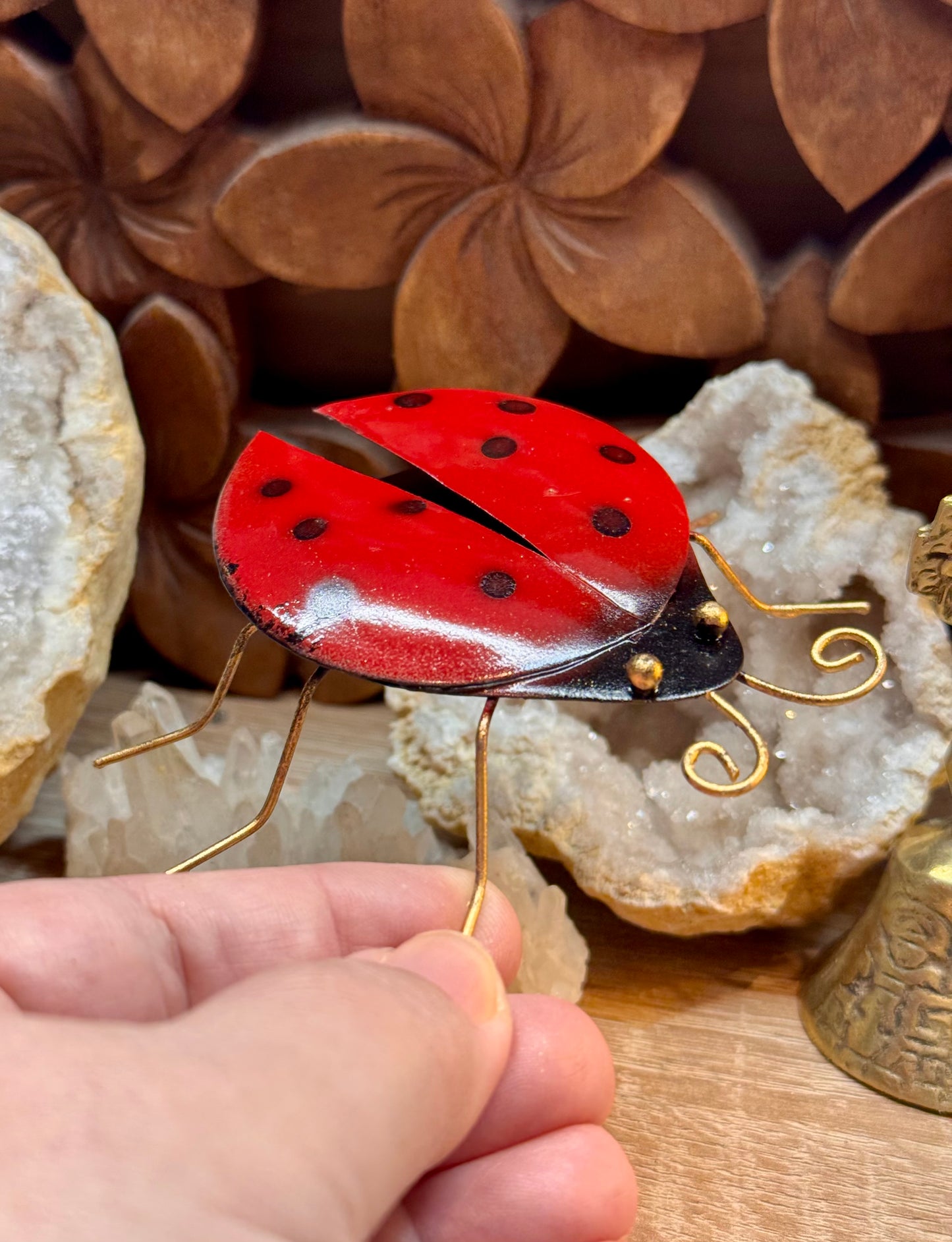 Coccinelle à suspendre