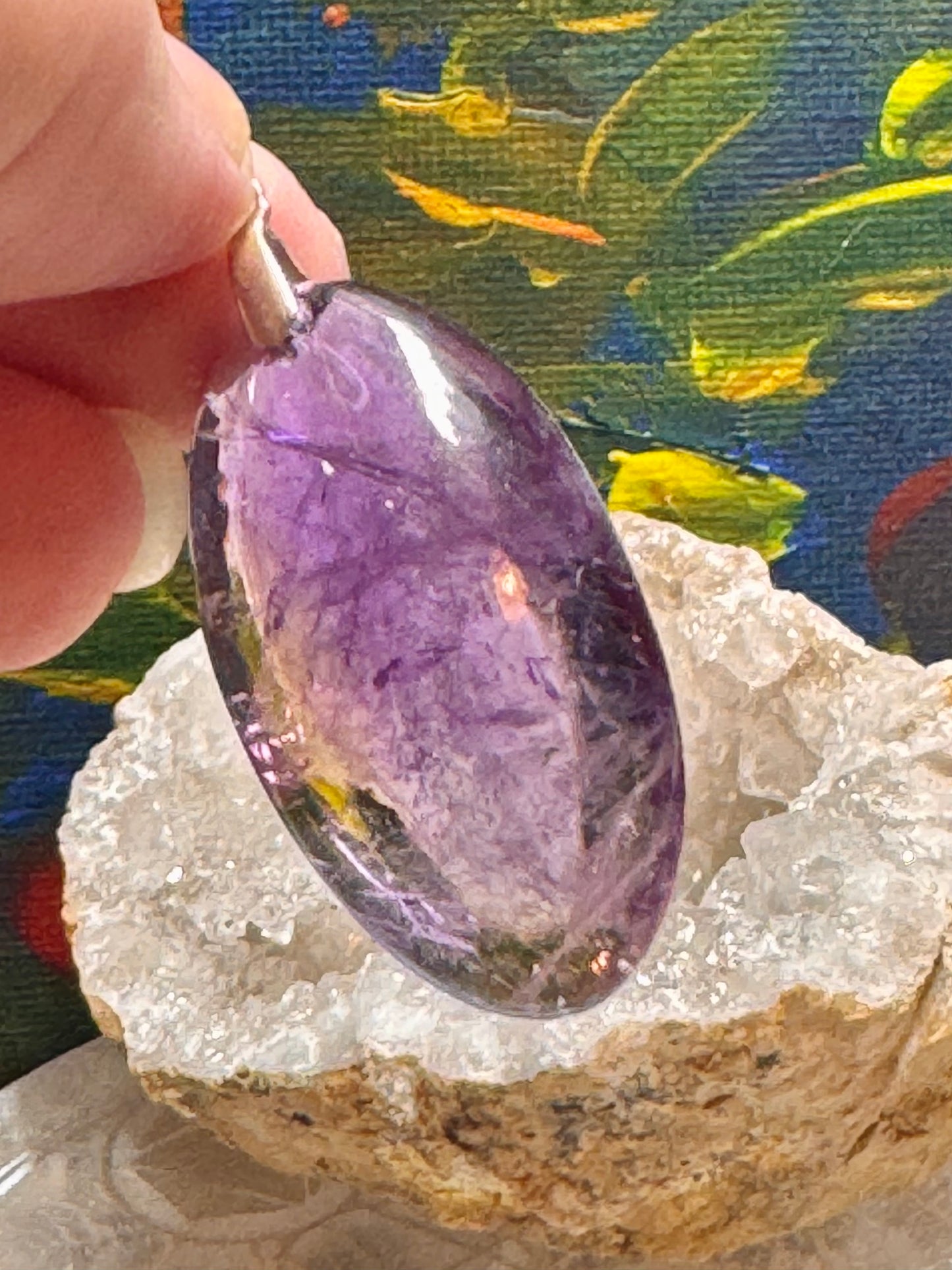 Pendentif d’amétrine