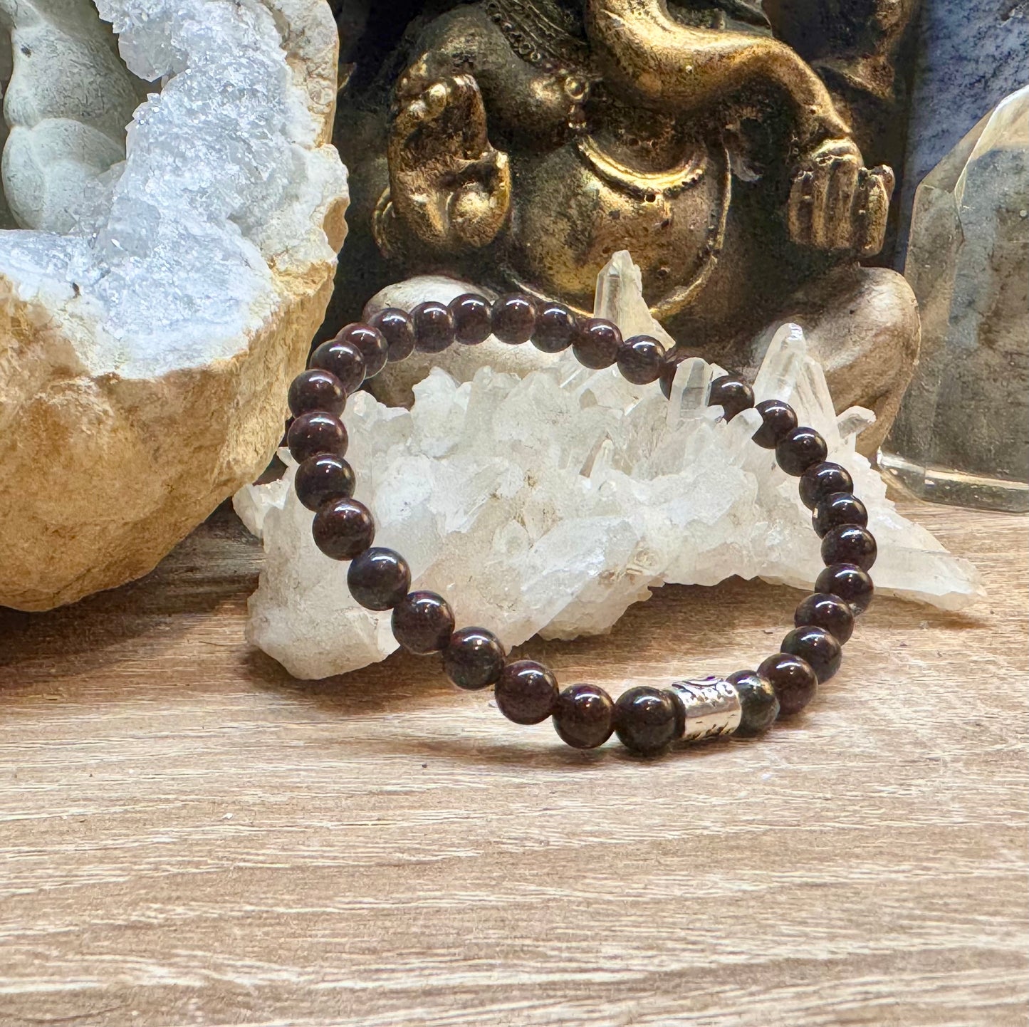 Bracelet de Quartz Hématoïde