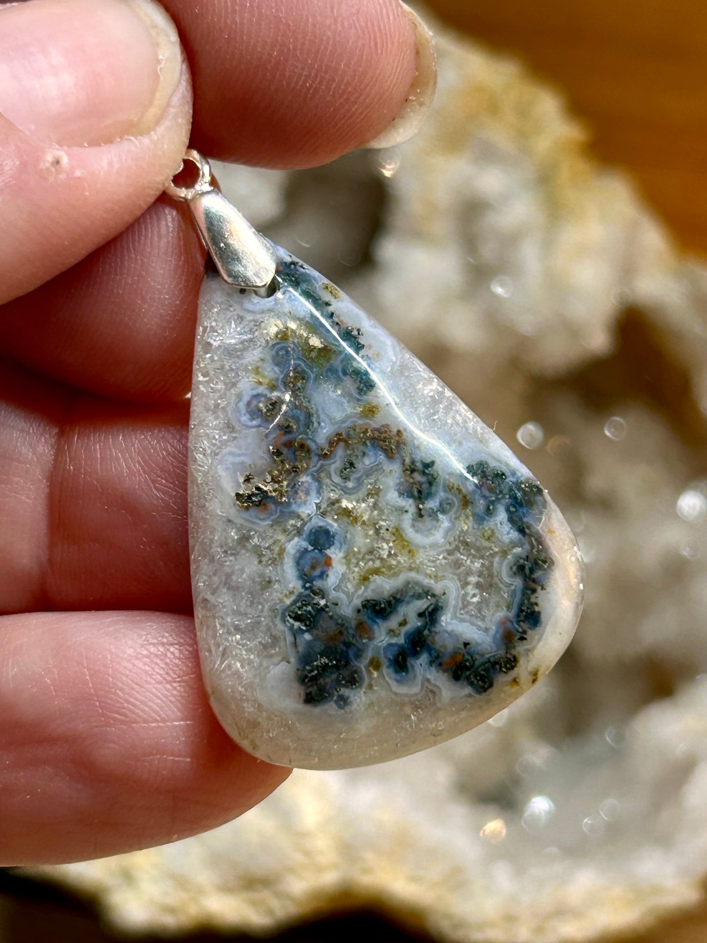 Pendentif d’agate