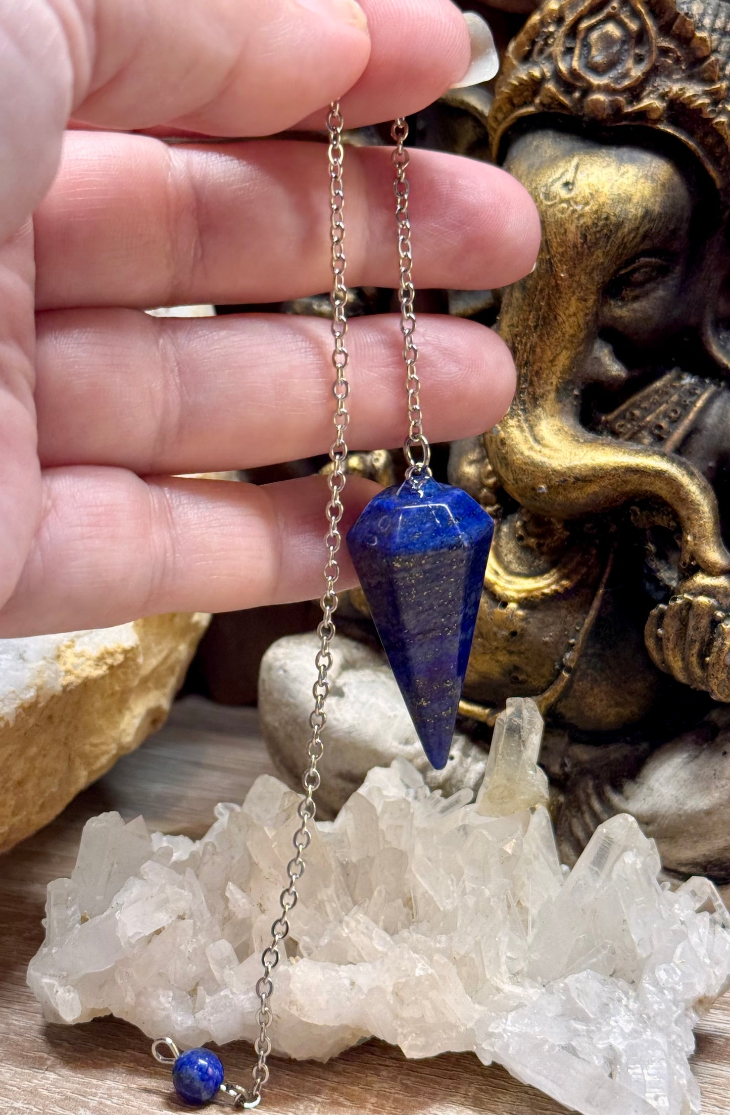Pendule faceté Lapis-Lazuli