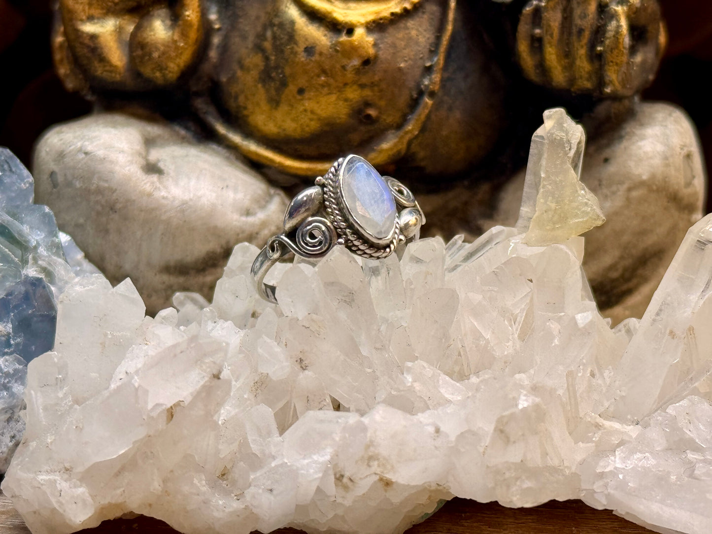 Bague Pierre de lune T54