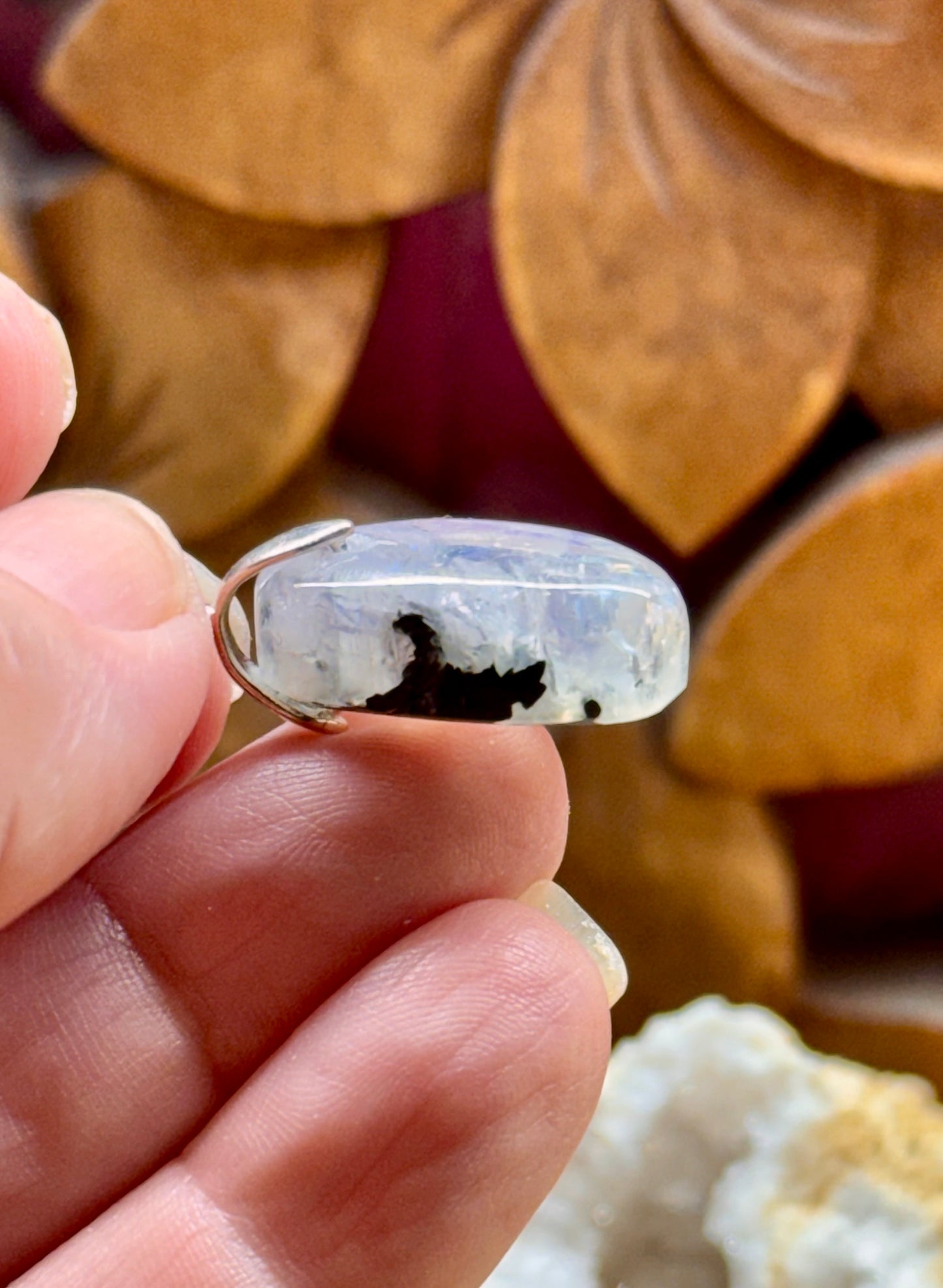 Pendentif de pierre de lune