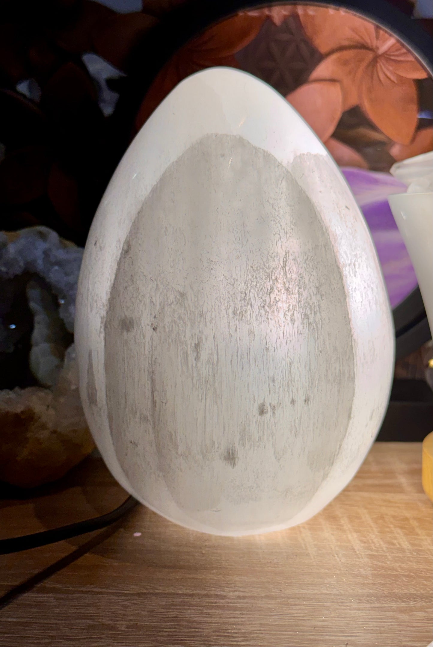 Lampe de Sélénite - Forme Œuf