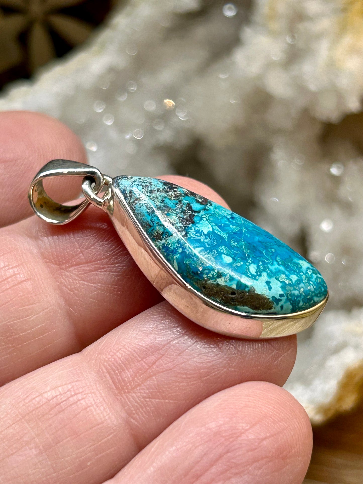 Pendentif de shattuckite