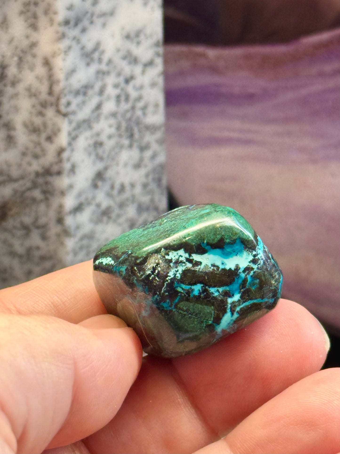 Pierres roulées de Chrysocolle