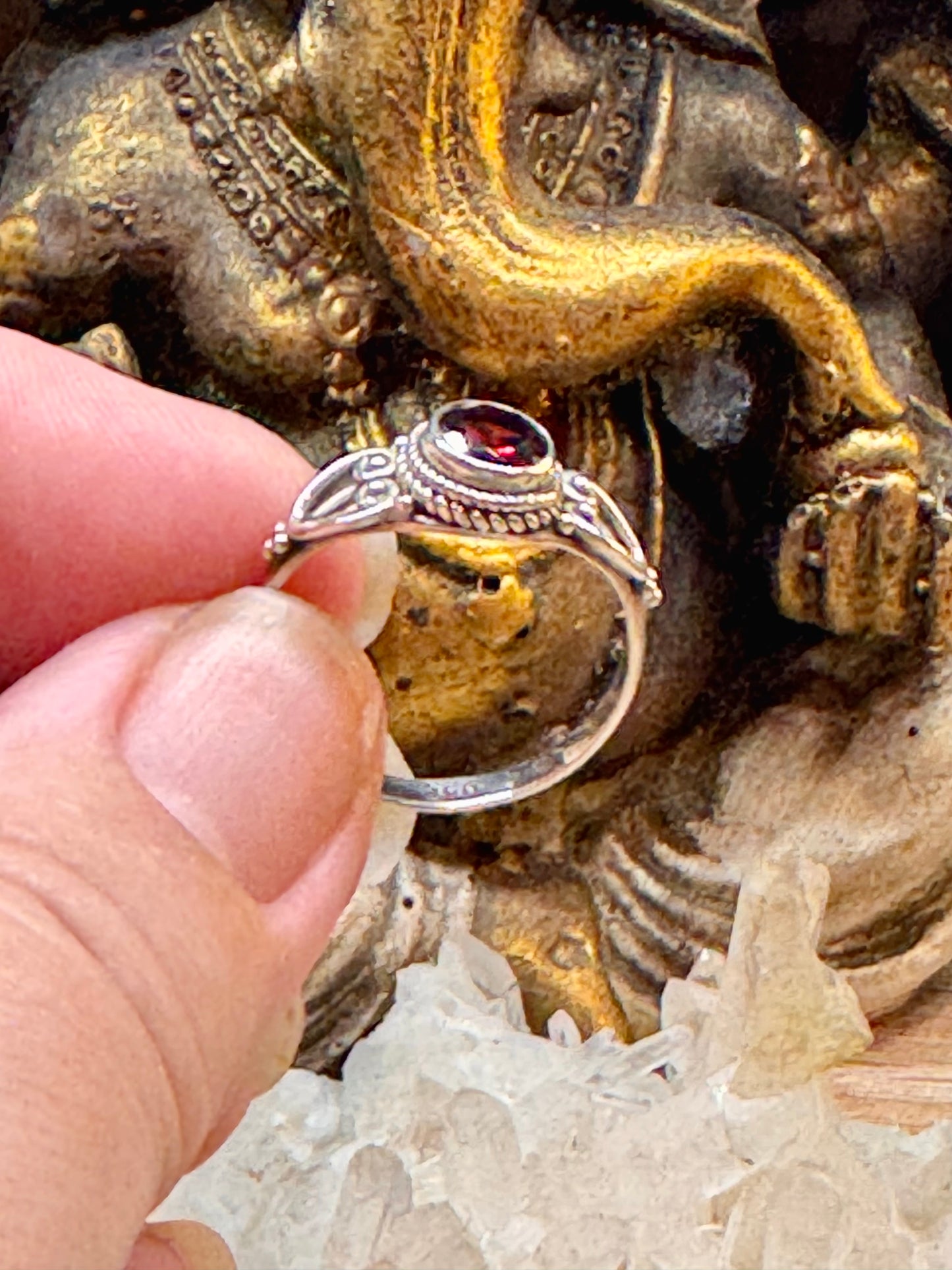 Bague Grenat T58