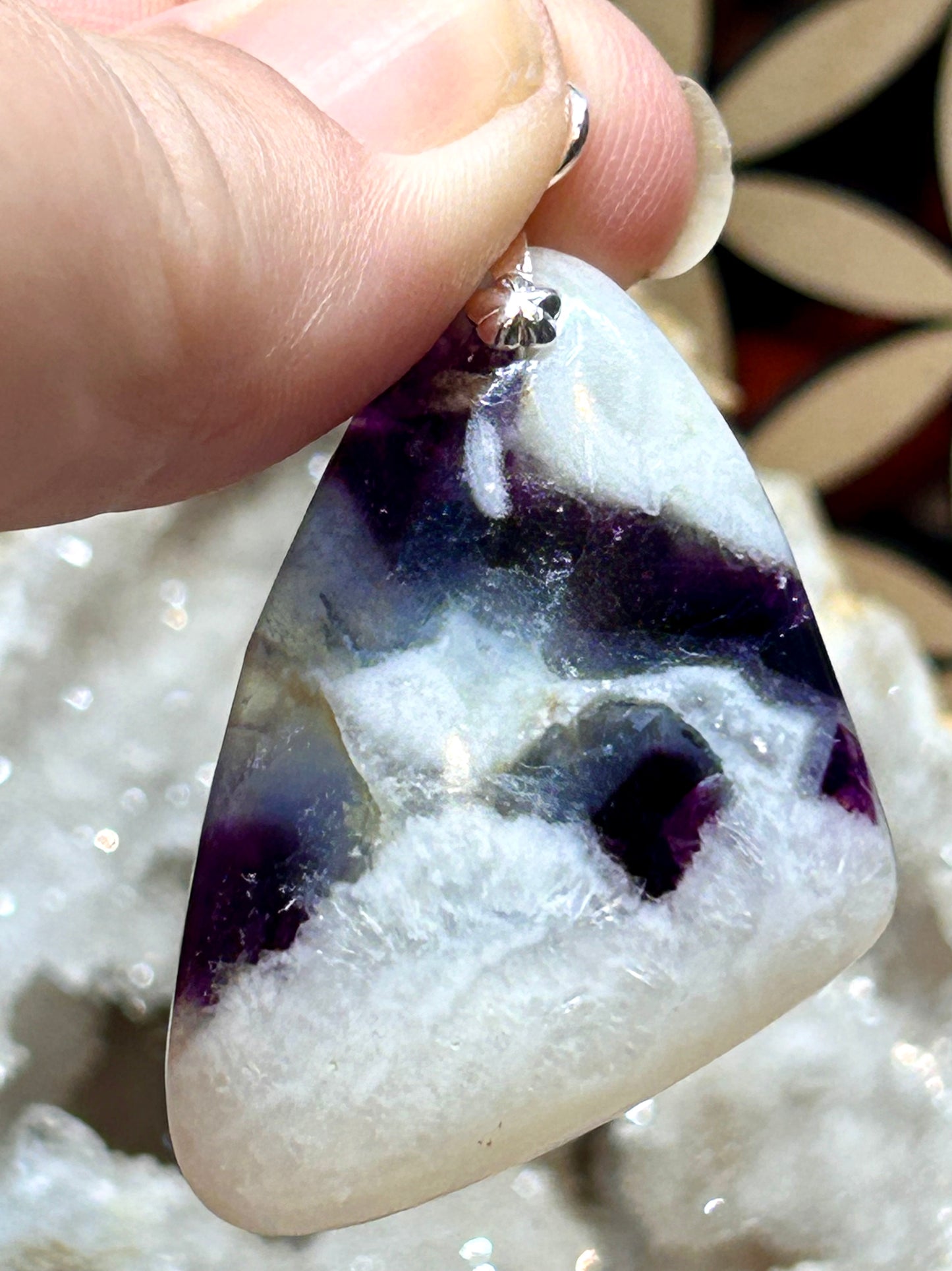 Pendentif de fluorine