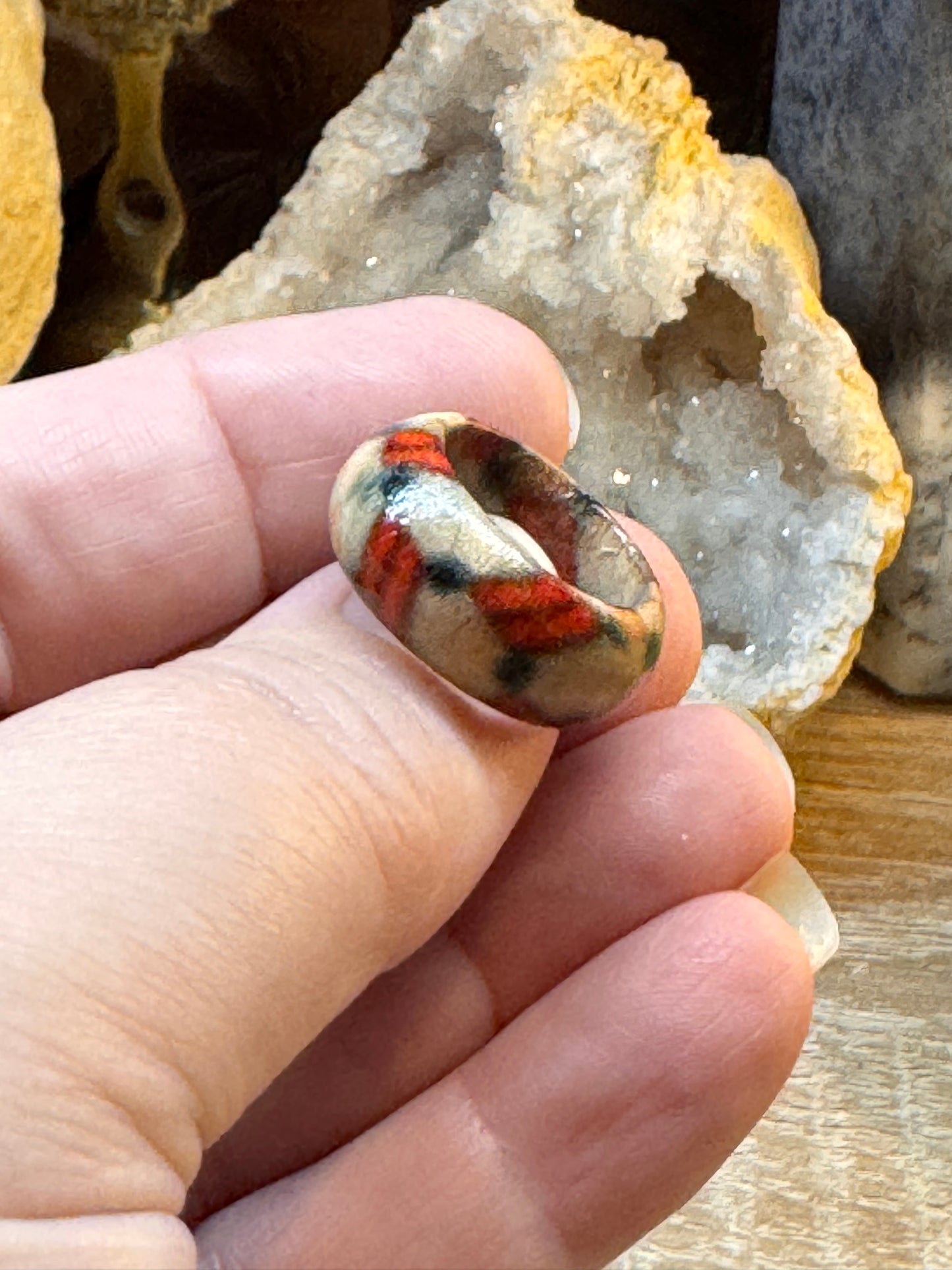 Bague fantaisie bois