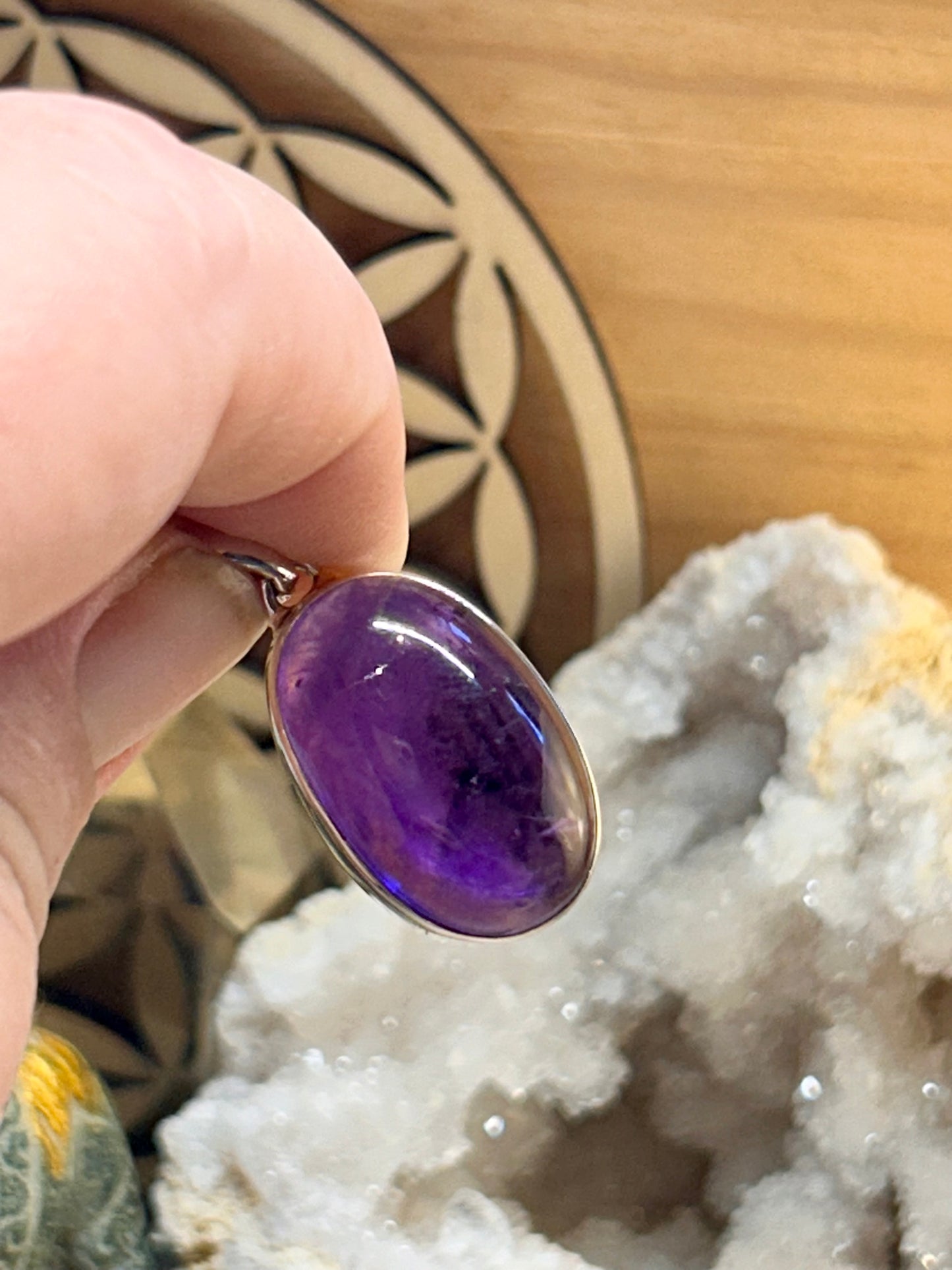 Pendentif d’améthyste