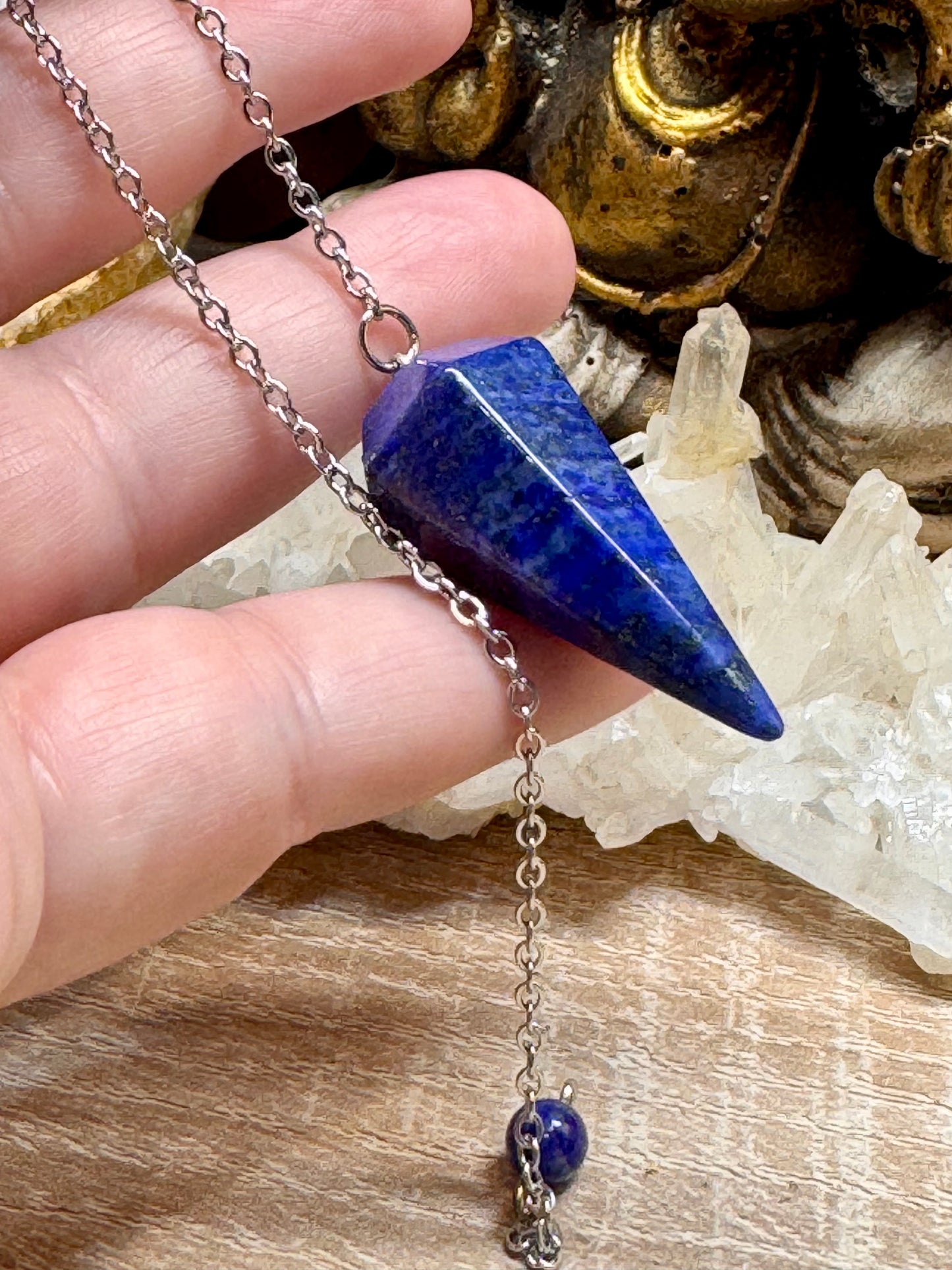 Pendule faceté Lapis-Lazuli