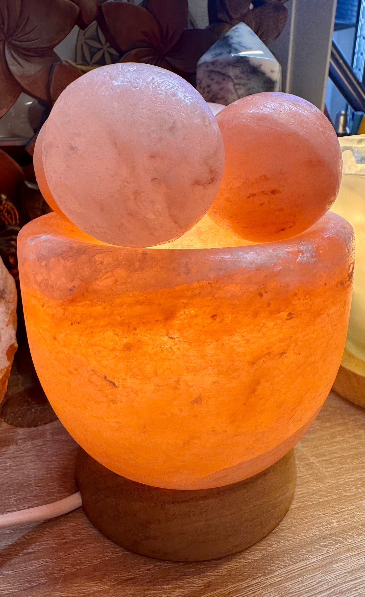 Lampe de sel - massage