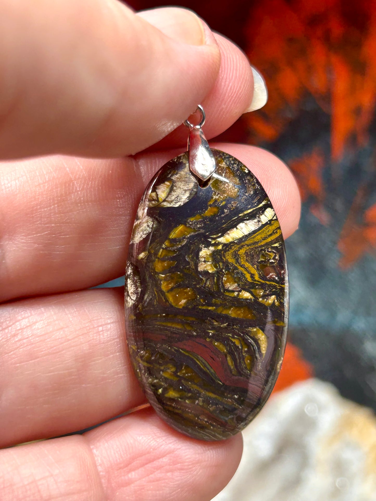 Pendentif d’œil de fer - 3