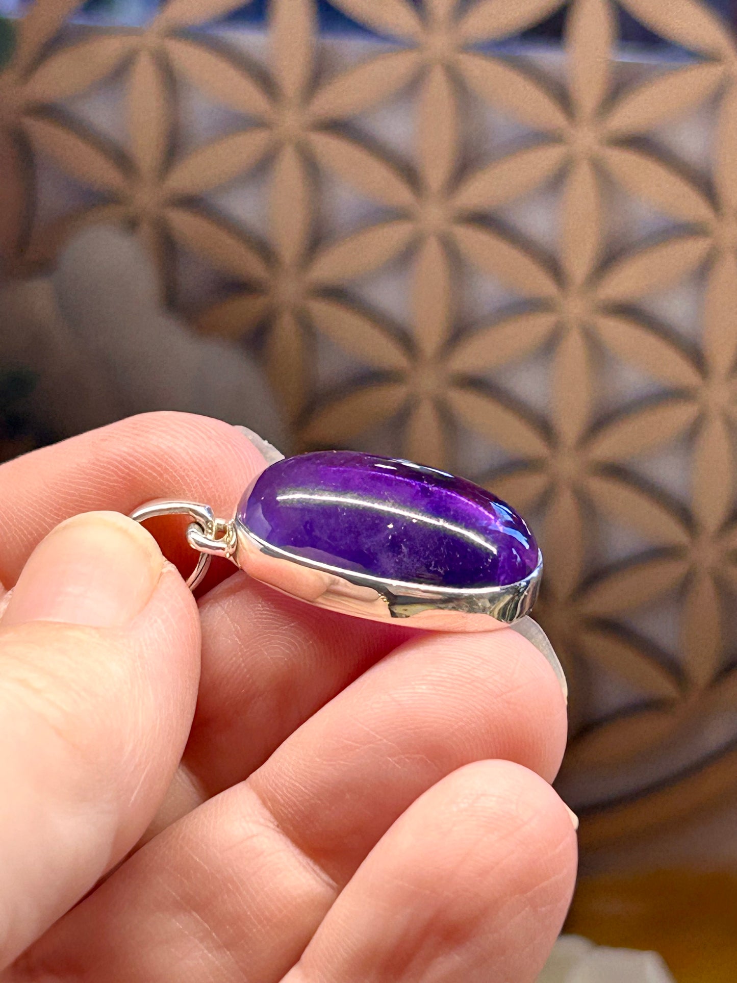 Pendentif d’améthyste