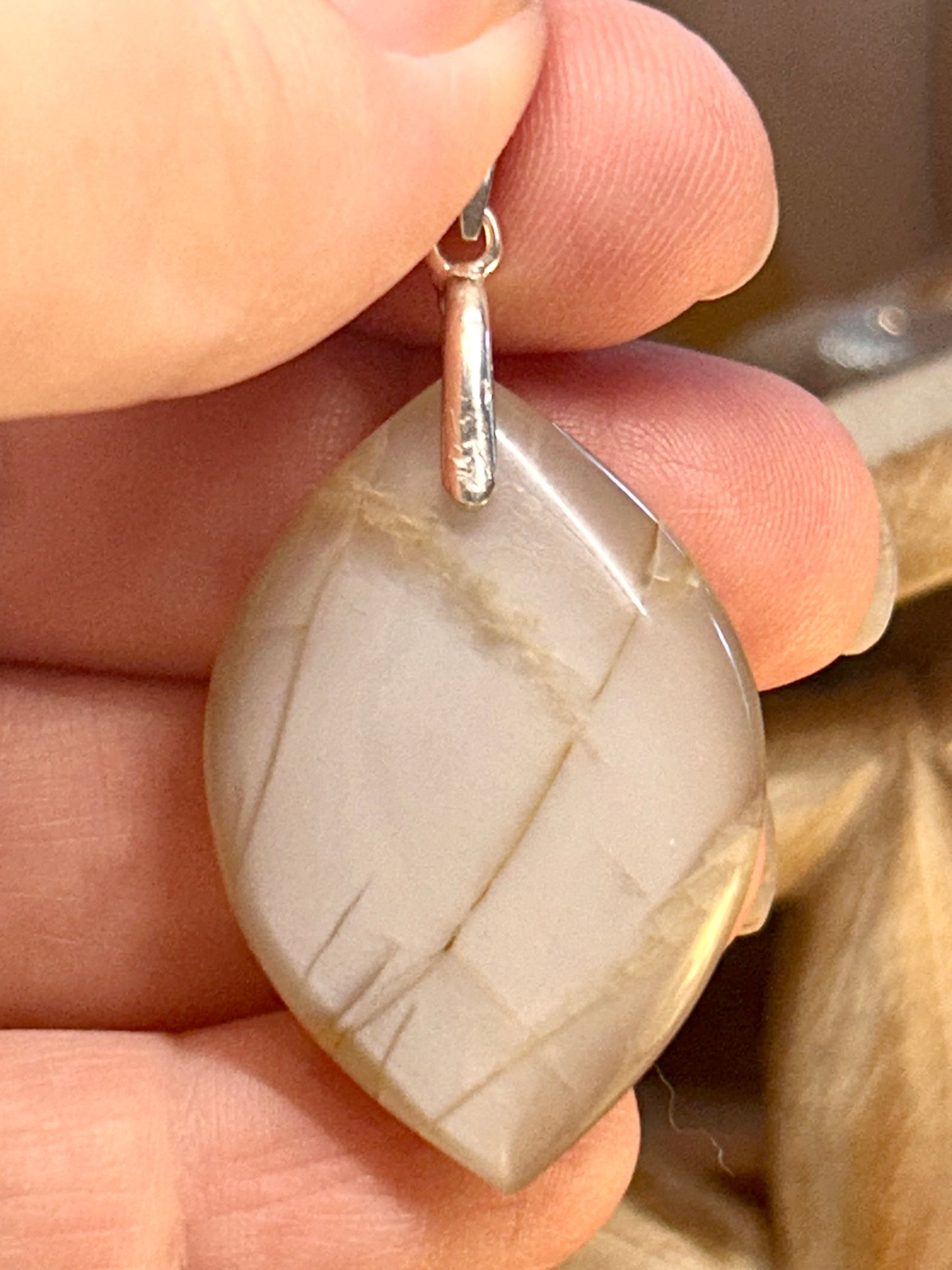 Pendentif de pierre de lune