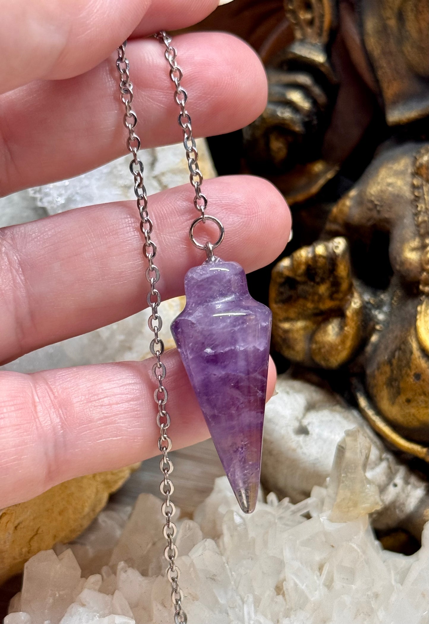 Pendule Goutte Améthyste