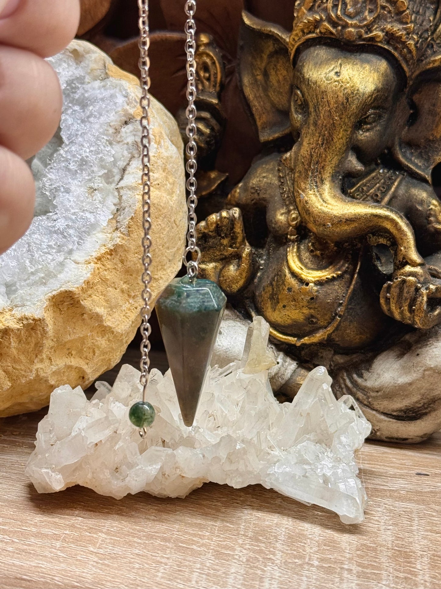 Pendule en Agate Indienne