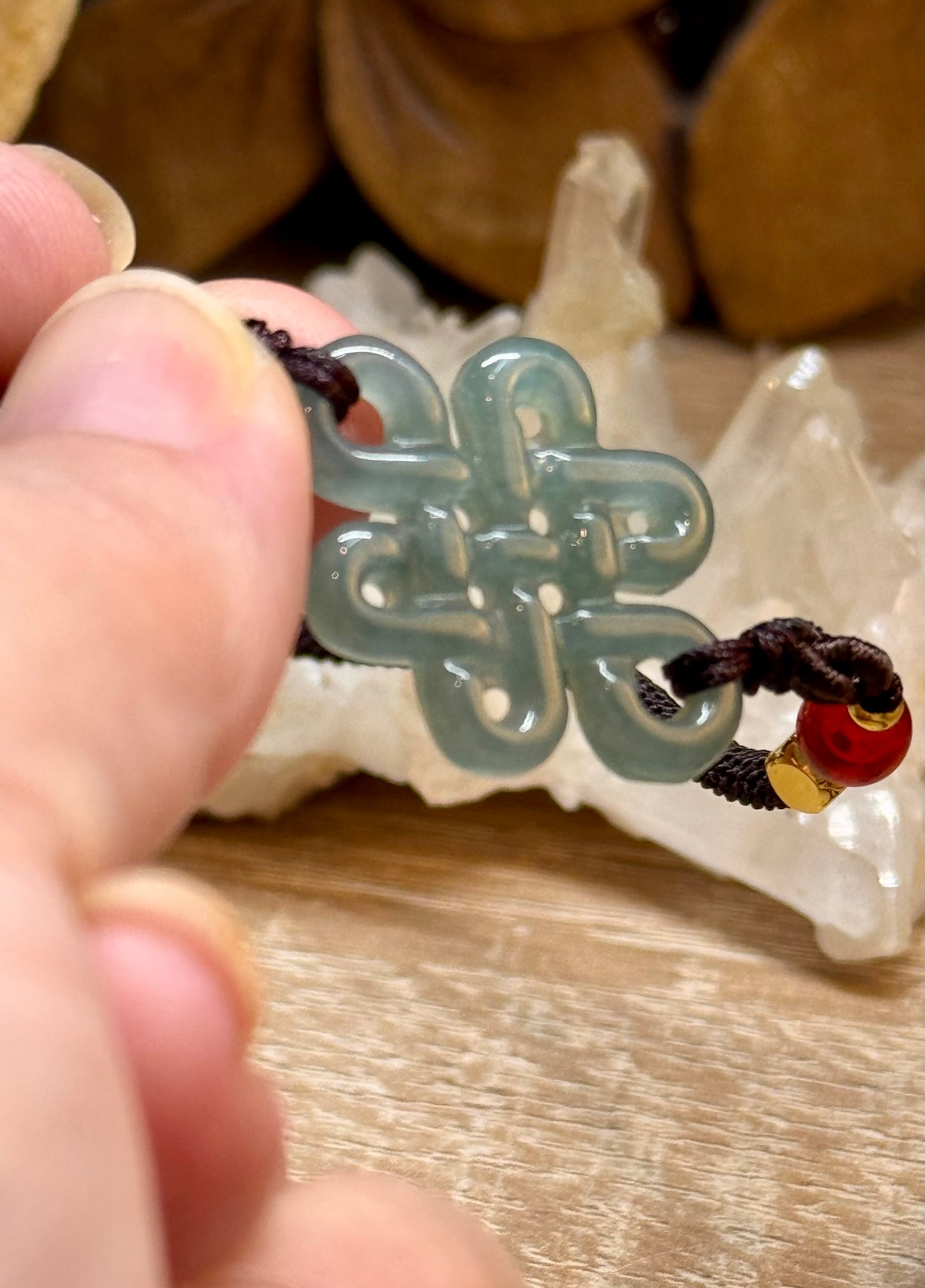 Collier de Jade - Noeud Infini 2