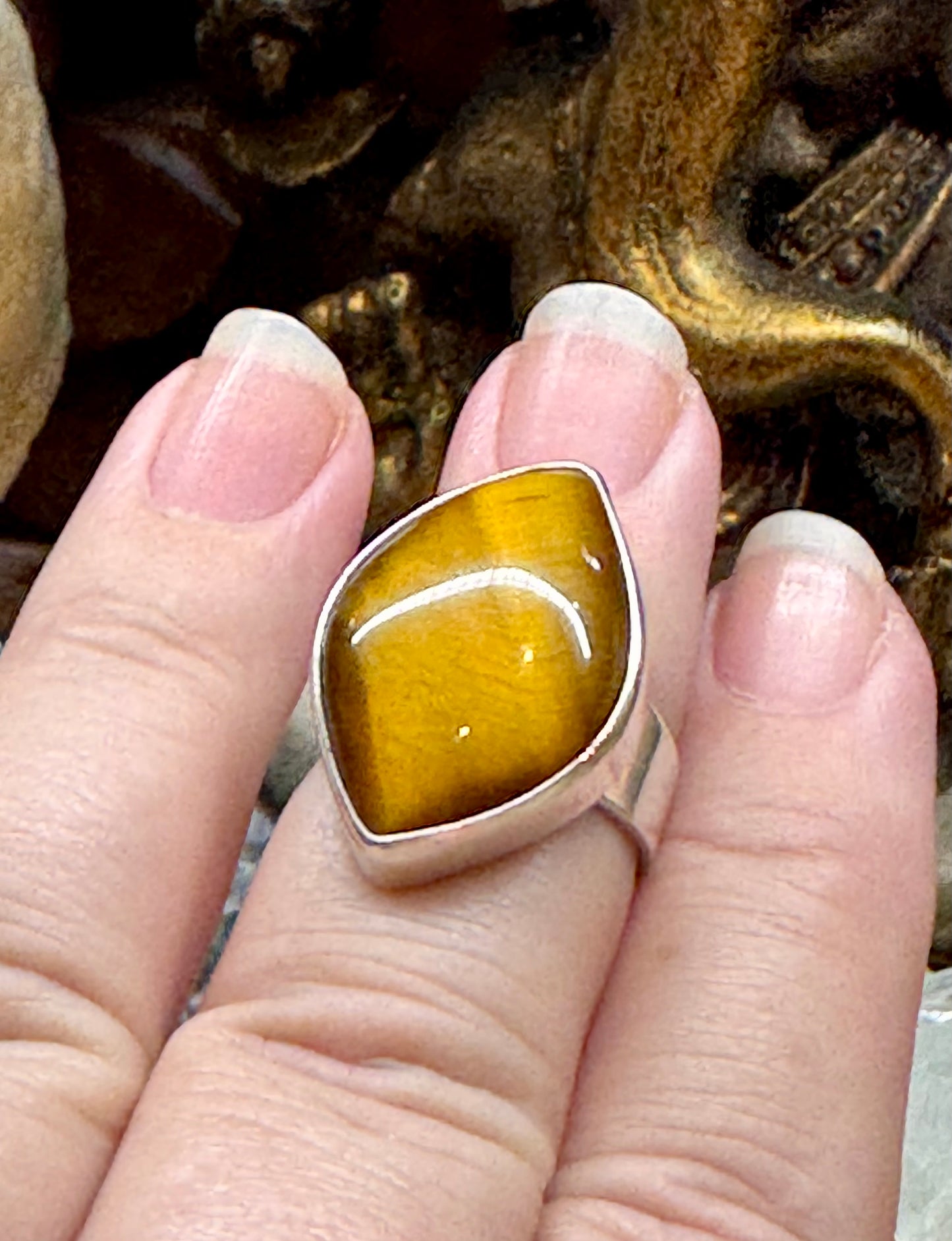Bague Oeil de tigre