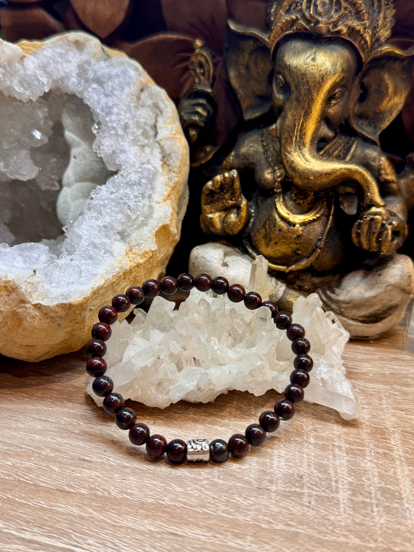 Bracelet de Quartz Hématoïde