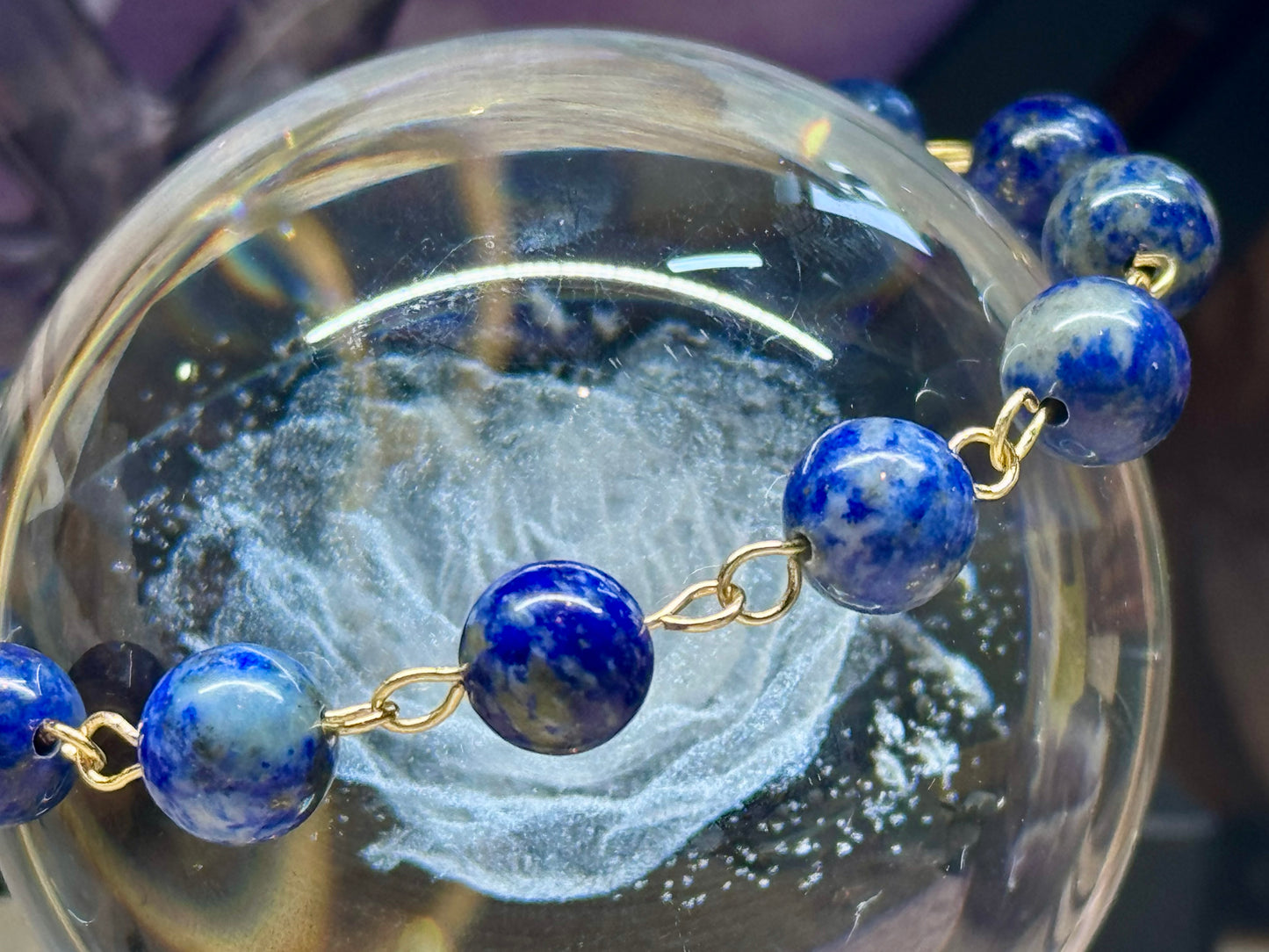 Bracelet en Lapis Lazuli