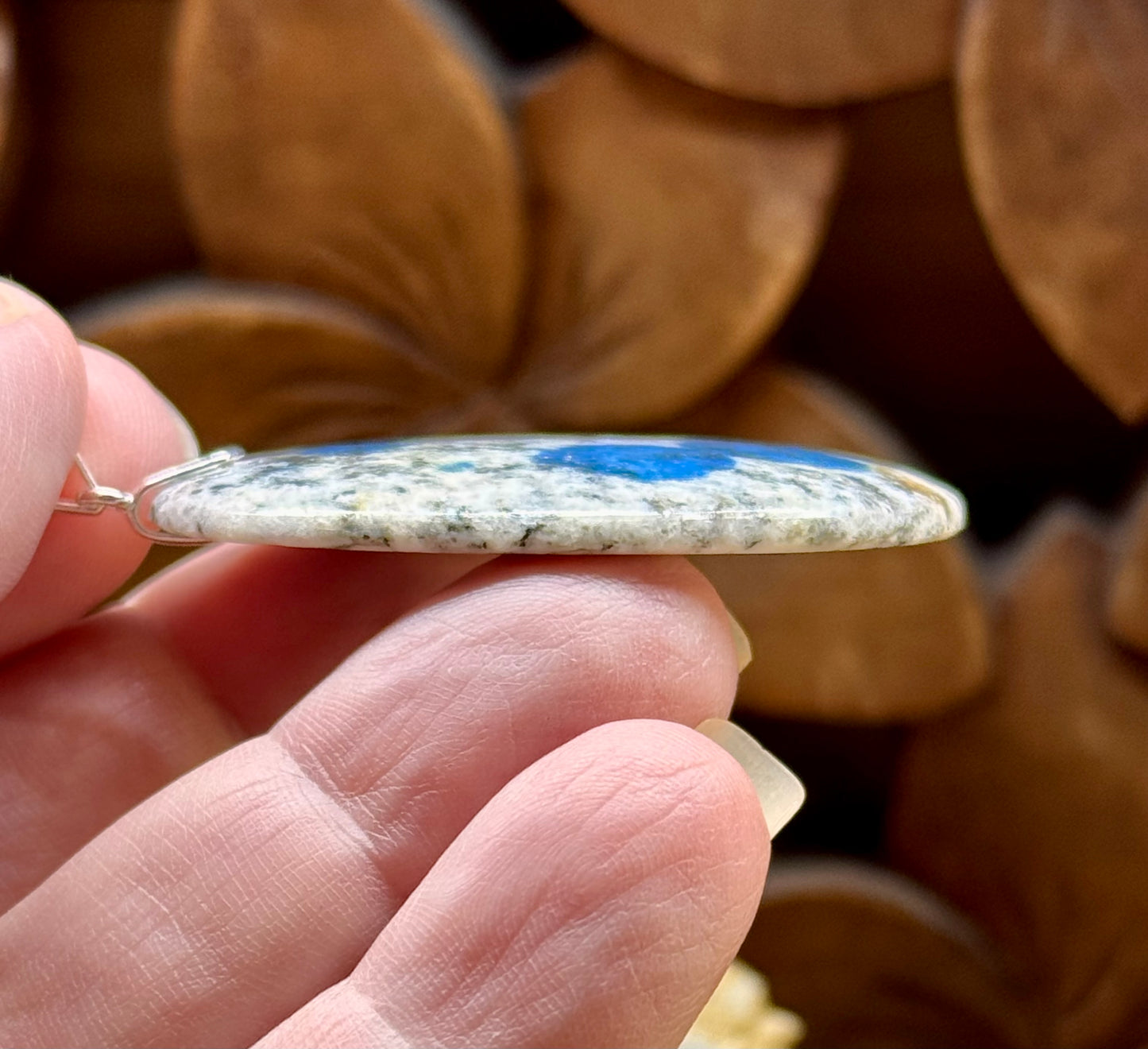 Pendentif de jaspe K2