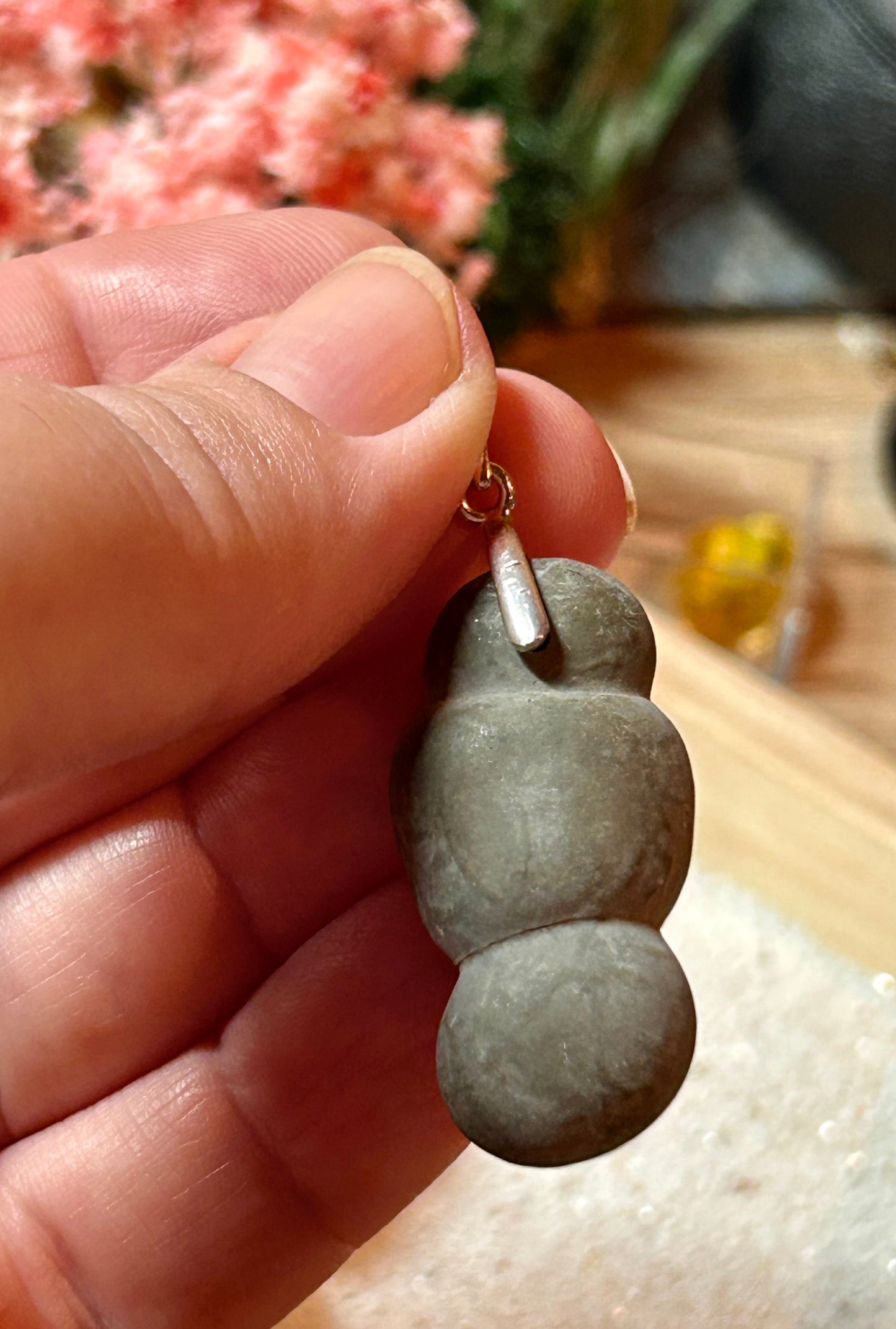 Pendentif de pierre de fée